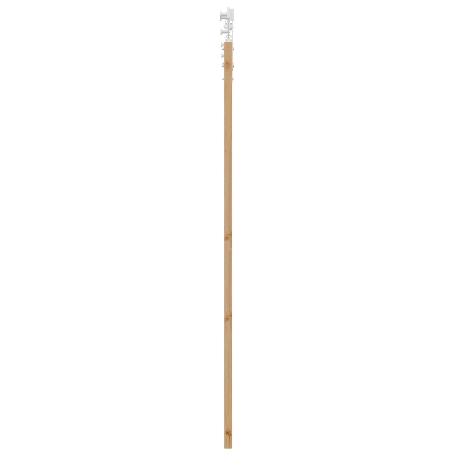 Klizna vrata ORKDAL Prirodna i bijela 61 x 198,5 cm