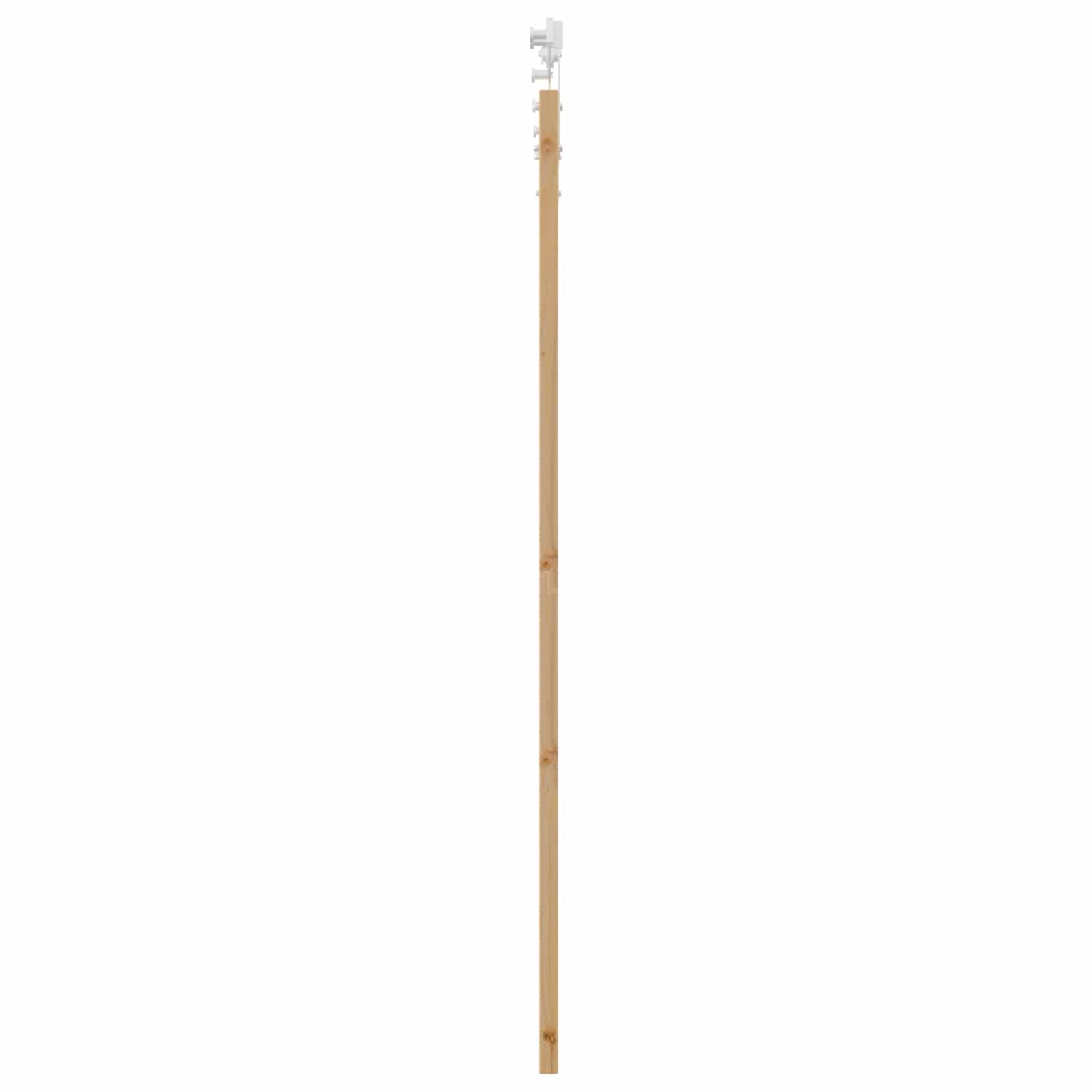 Klizna vrata ORKDAL Prirodna i bijela 86 x 198,5 cm