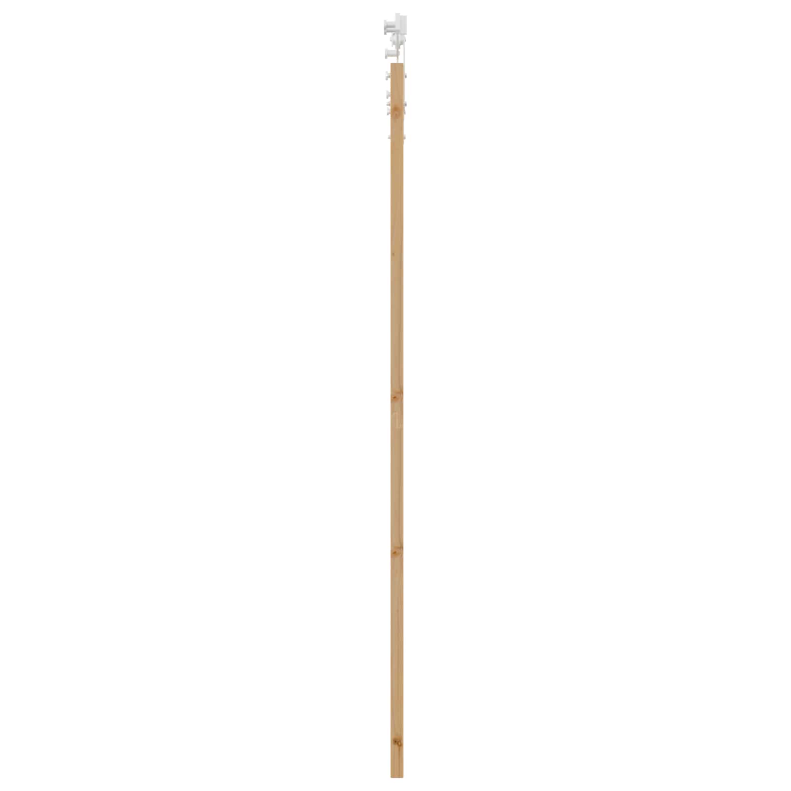 Klizna vrata ORKDAL Prirodna i bijela 86 x 211 cm