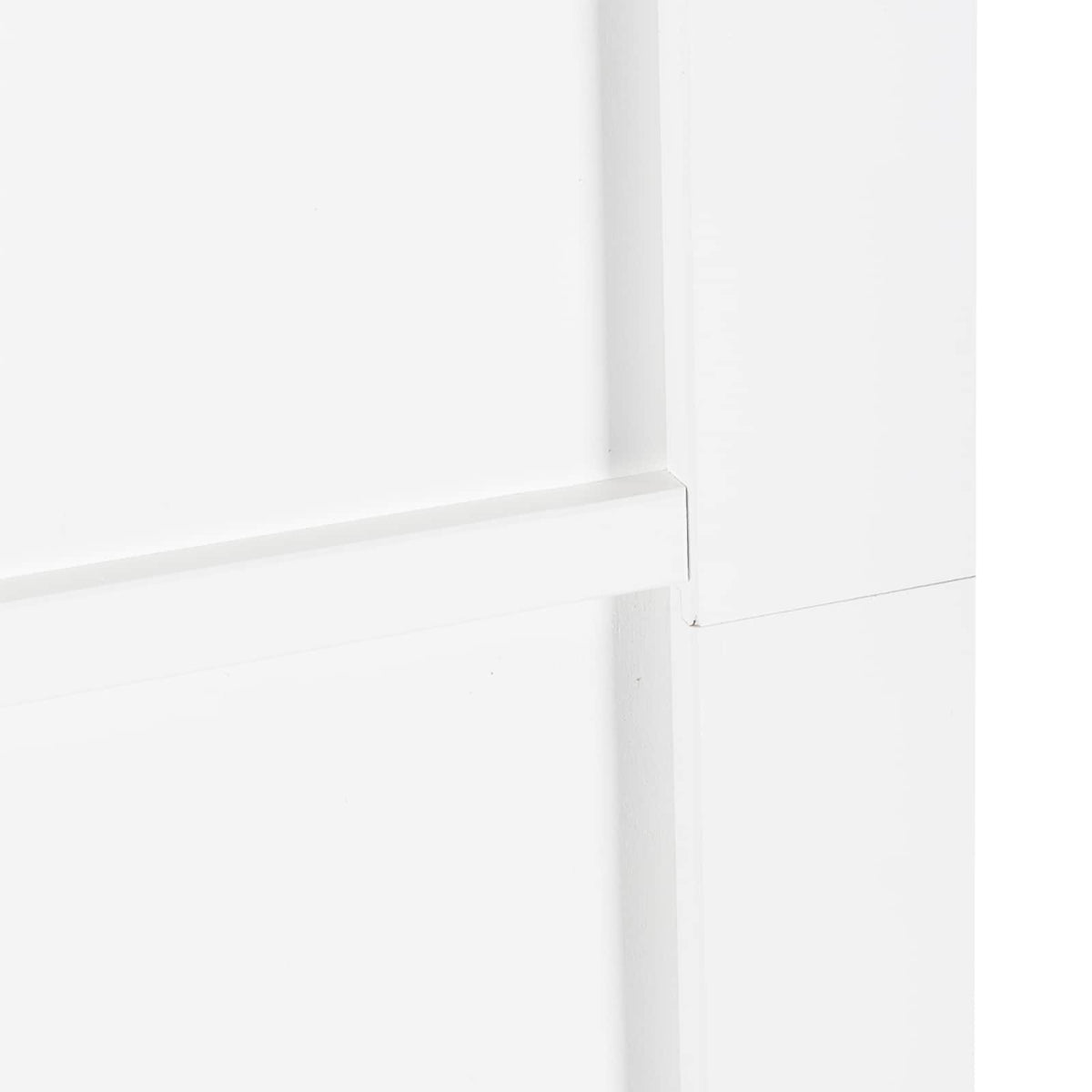 Klizna vrata ORKDAL Bijela i crna 83 x 202 cm Masivna borovina