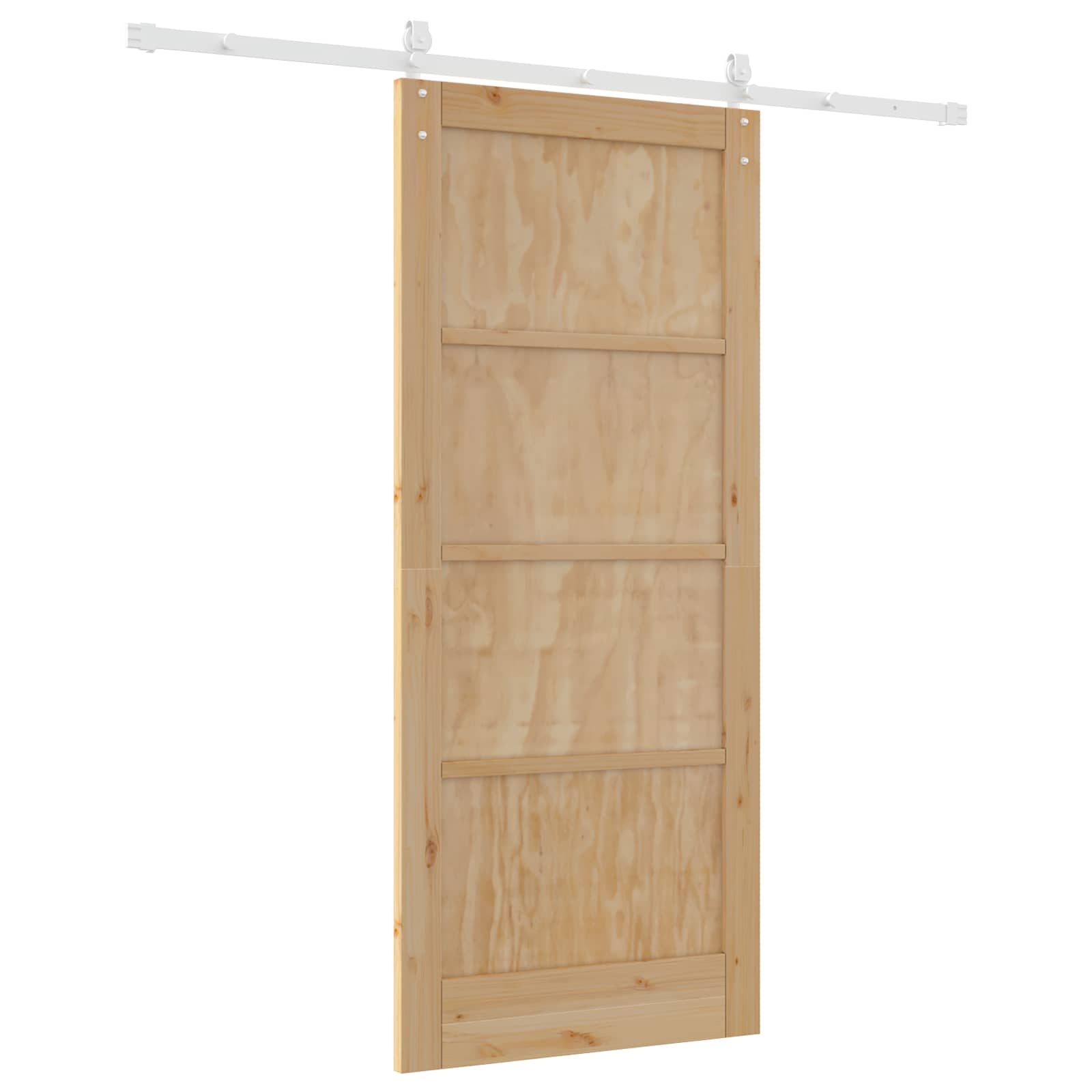 Klizna vrata ORKDAL Prirodna i bijela 86 x 198,5 cm