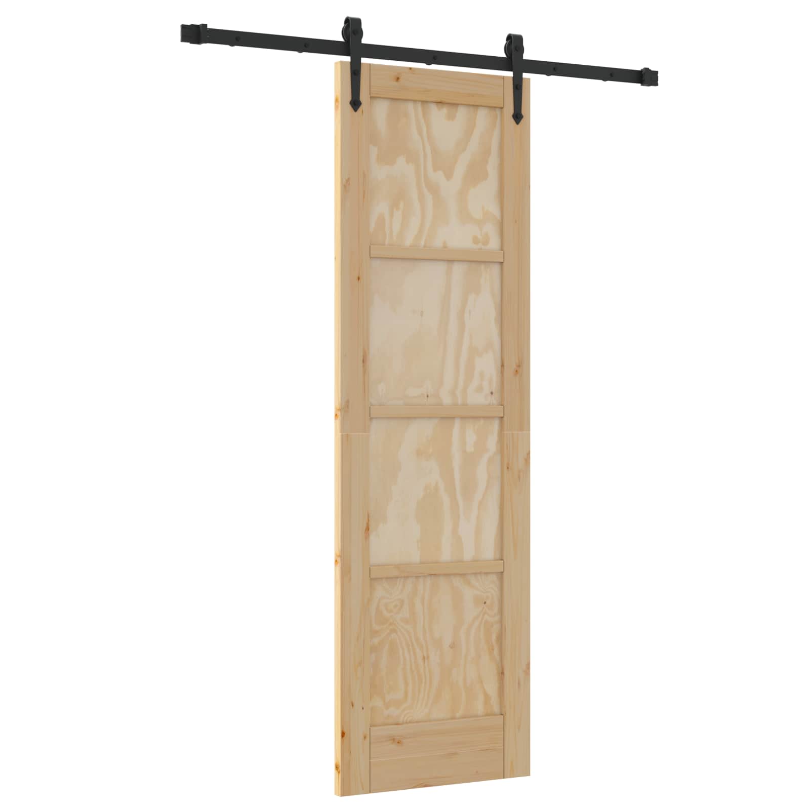 Klizna vrata ORKDAL Prirodna 61 x 198,5 cm Masivna borovina