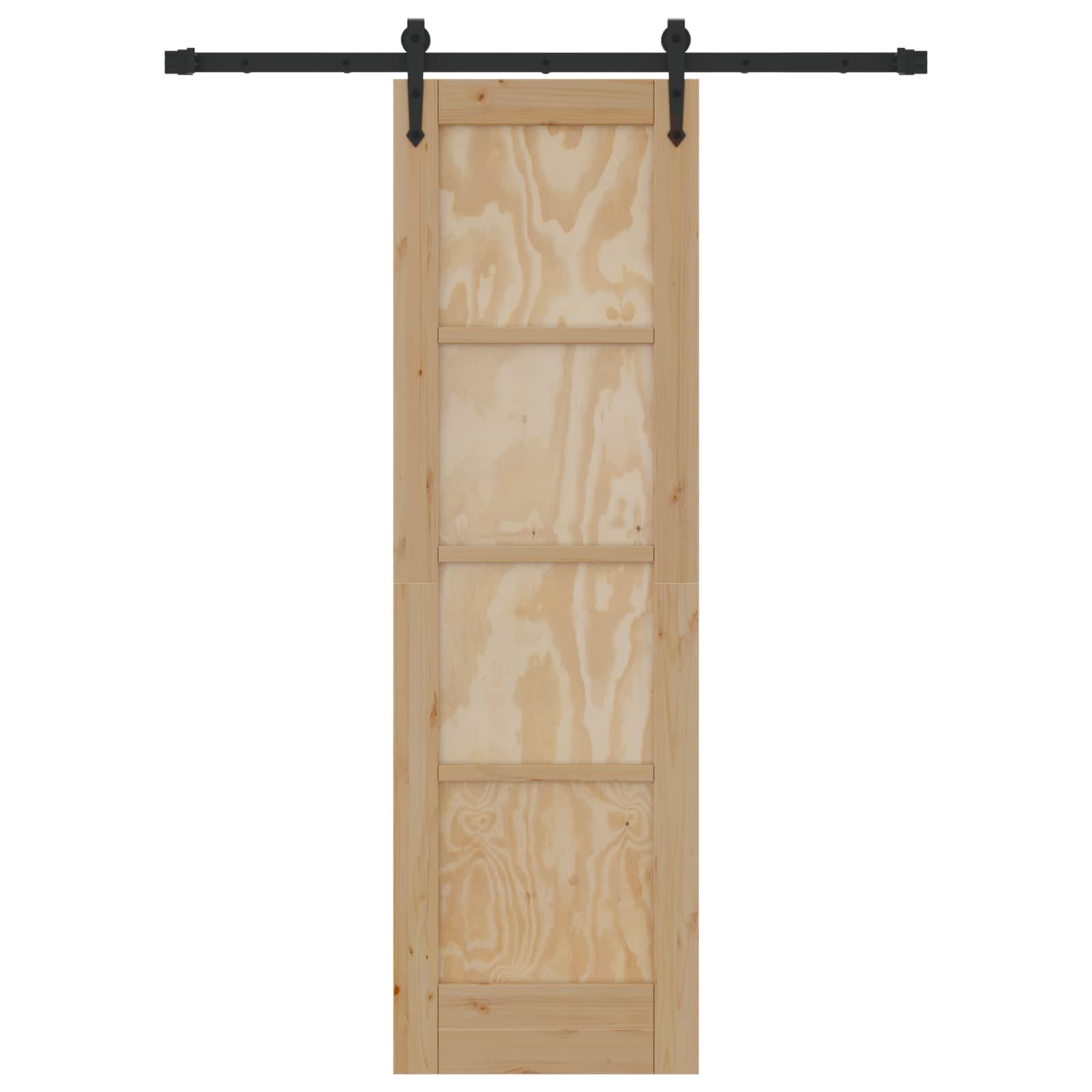 Klizna vrata ORKDAL Prirodna 61 x 198,5 cm Masivna borovina