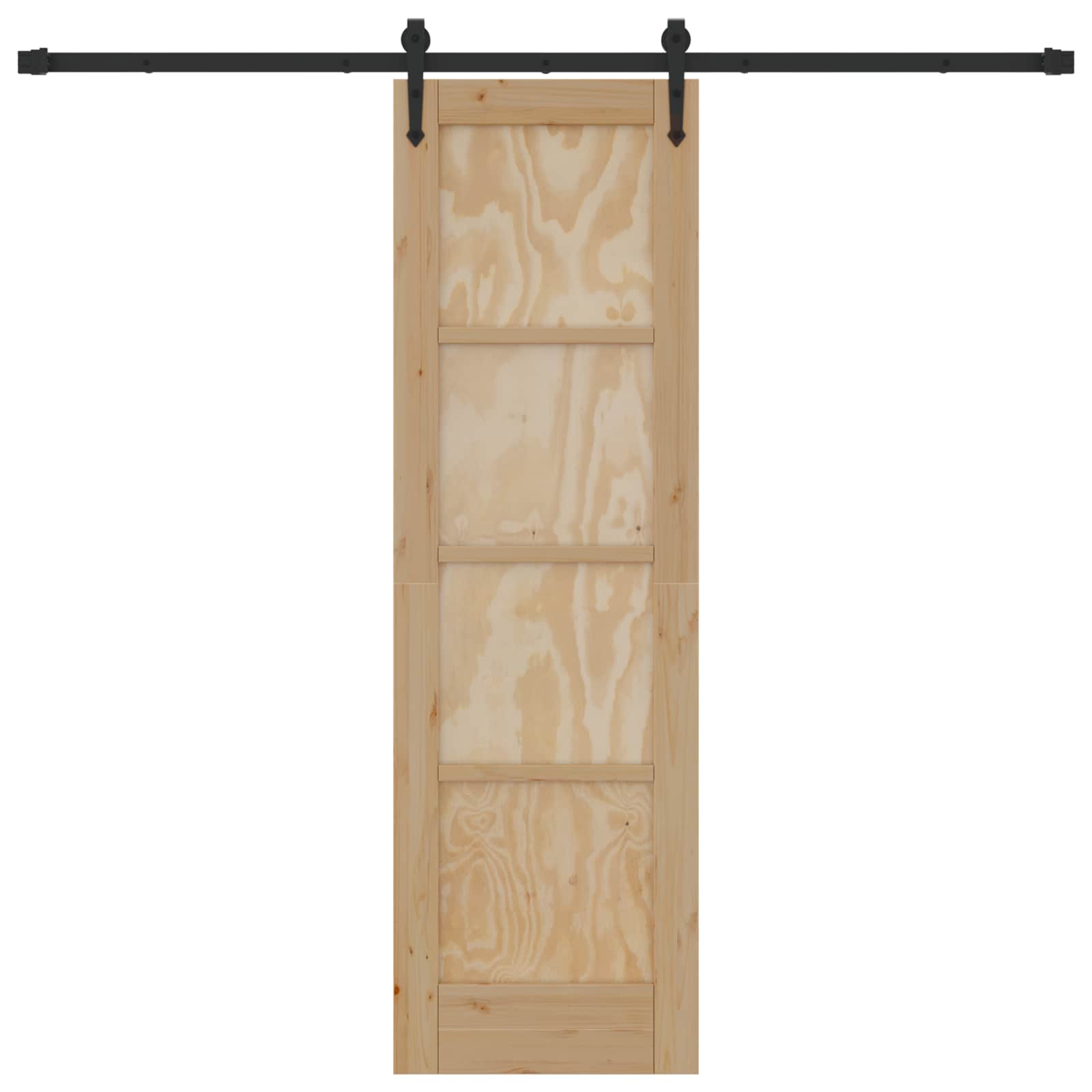 Klizna vrata ORKDAL Prirodna 61 x 198,5 cm Masivna borovina