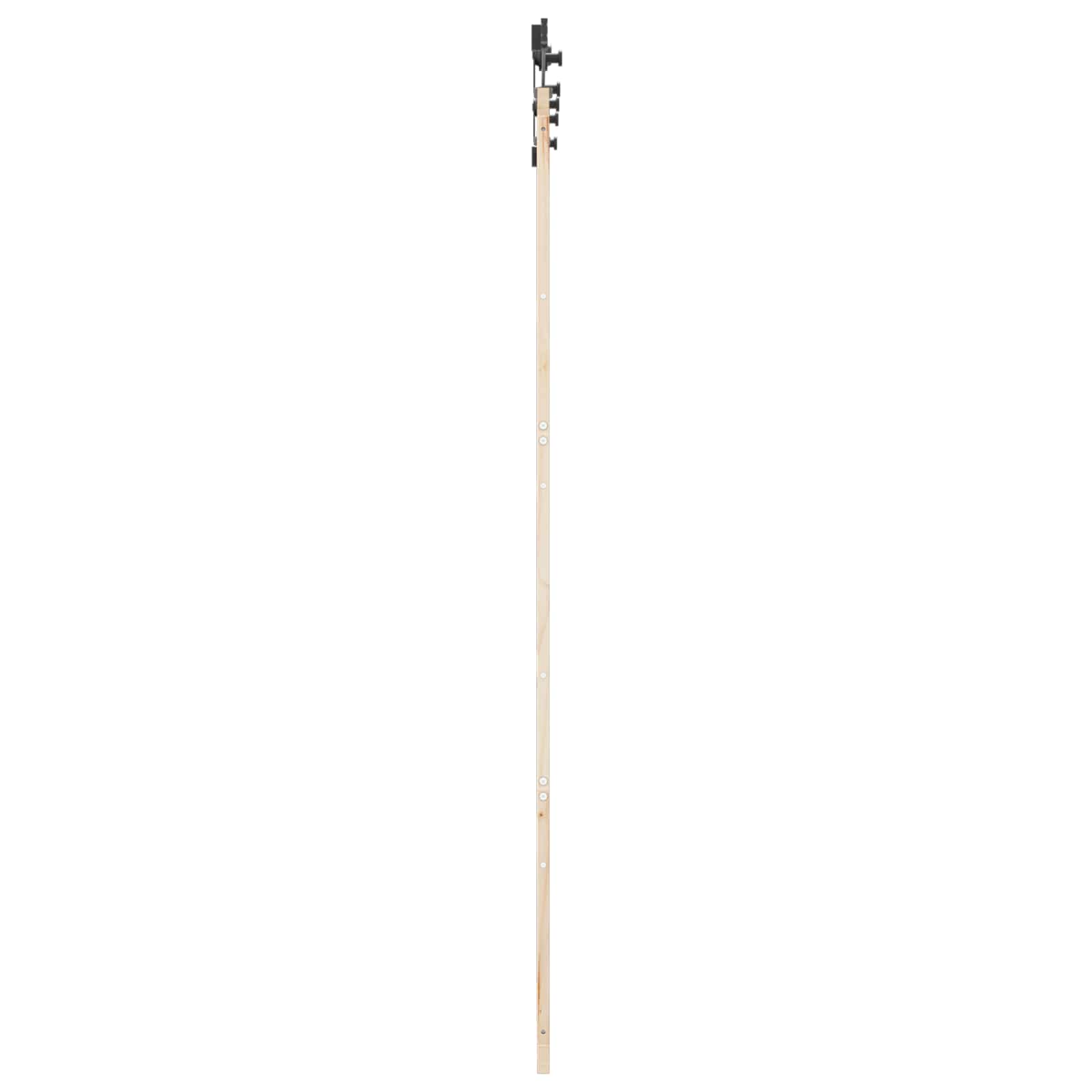Klizna vrata Prirodna 100 x 208 cm Masivna borovina