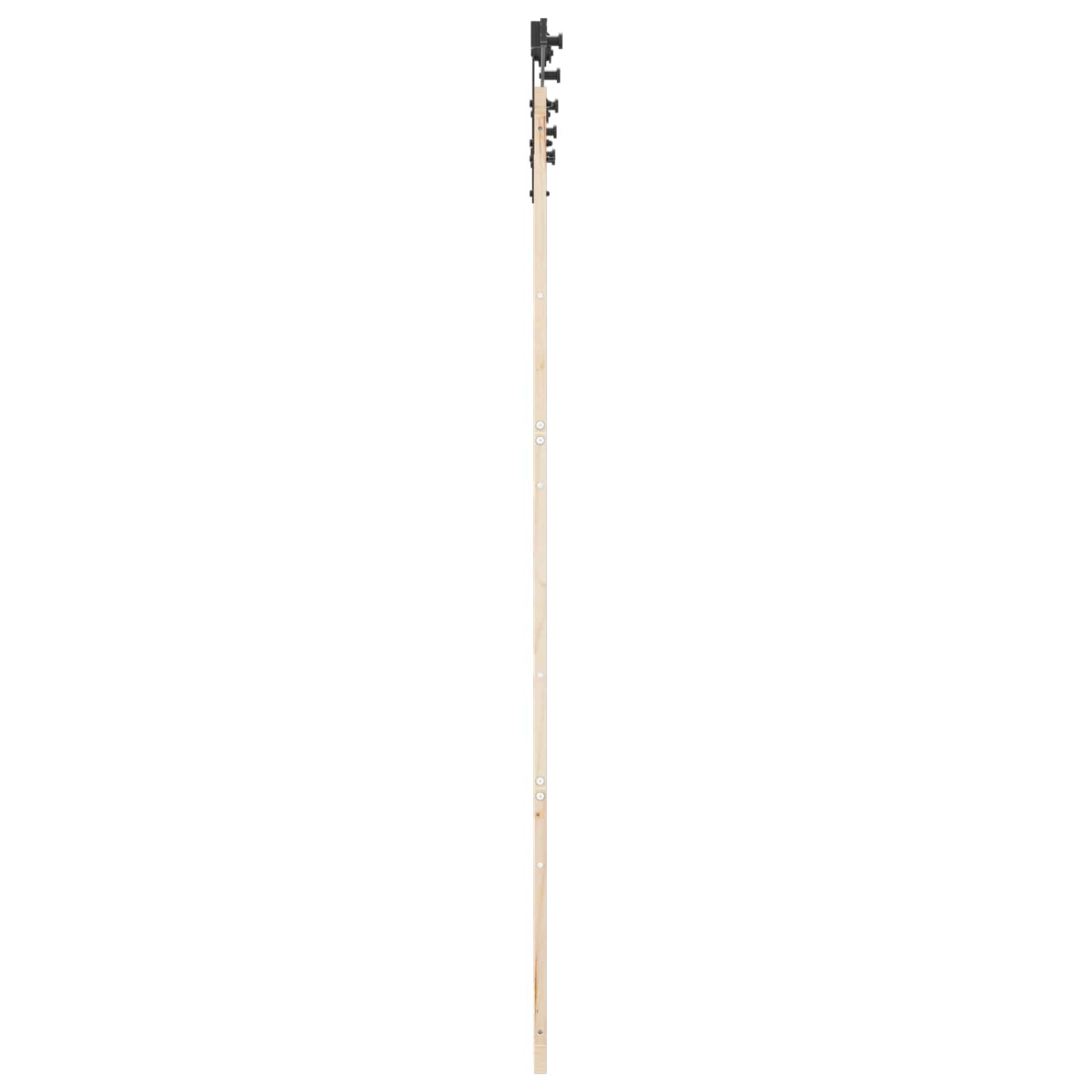 Klizna vrata Prirodna 80 x 208 cm Masivna borovina