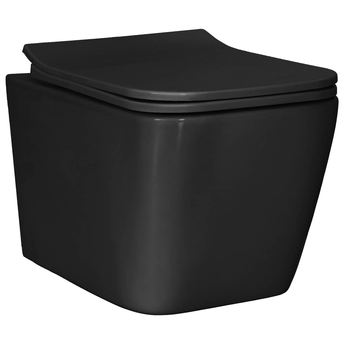 Viseća WC školjka Keramika Crna