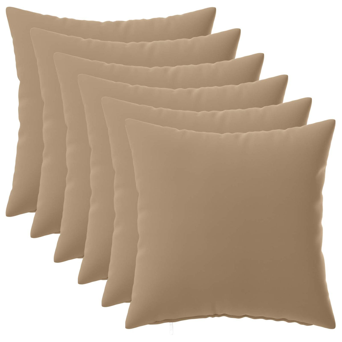 Jastuk s jastukom HEERLEN 6 kom. Sivosmeđa Poliester