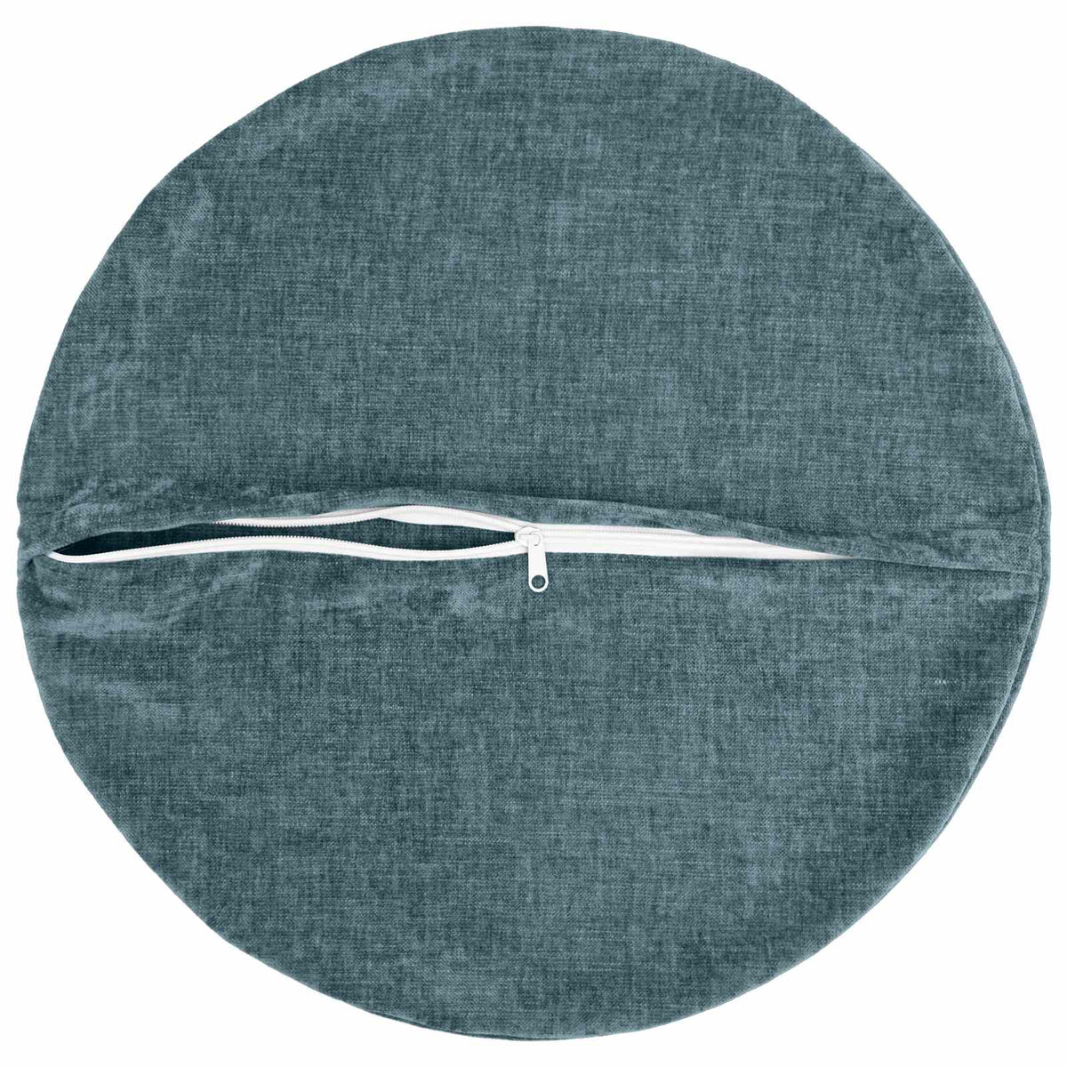 Jastuk 2 kom. HEERLEN Plava Ø 60 cm Tkaničina Chenille