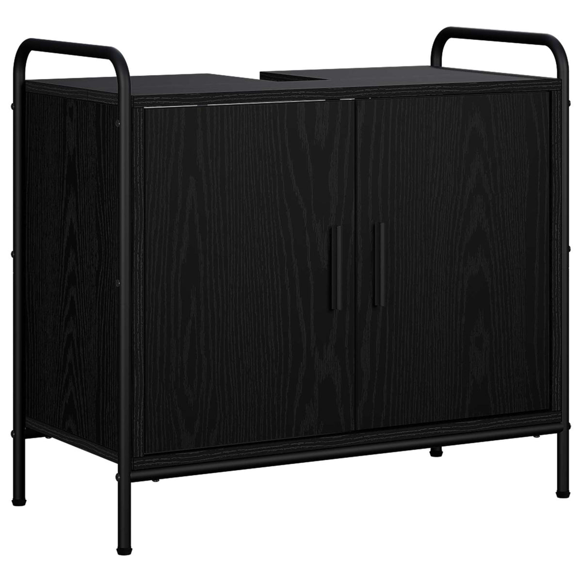 Set ormarića za kupaonicu 3 kom. Crni hrast 40 x 36 x 99,5 cm