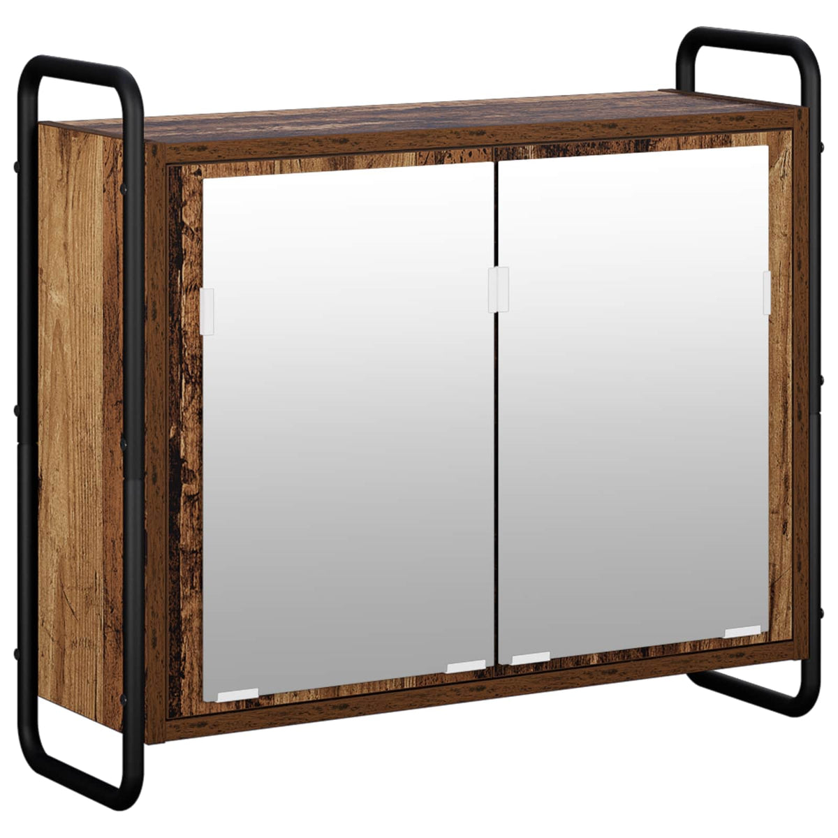 Set ormarića za kupaonicu 4 kom. Staro drvo 40 x 36 x 181 cm