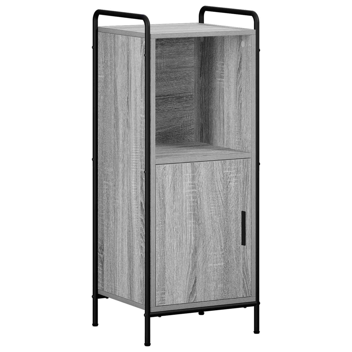 Set ormarića za kupaonicu 4 kom. Siva Sonoma 40 x 36 x 200,5 cm