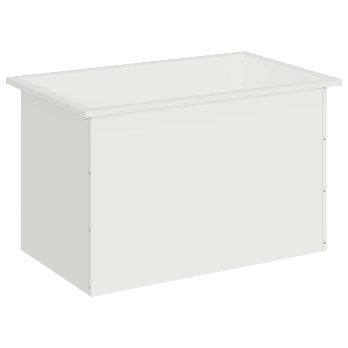 Vrtna posuda za sadnju s LED svjetlom Bijela 50 x 80 x 48 cm