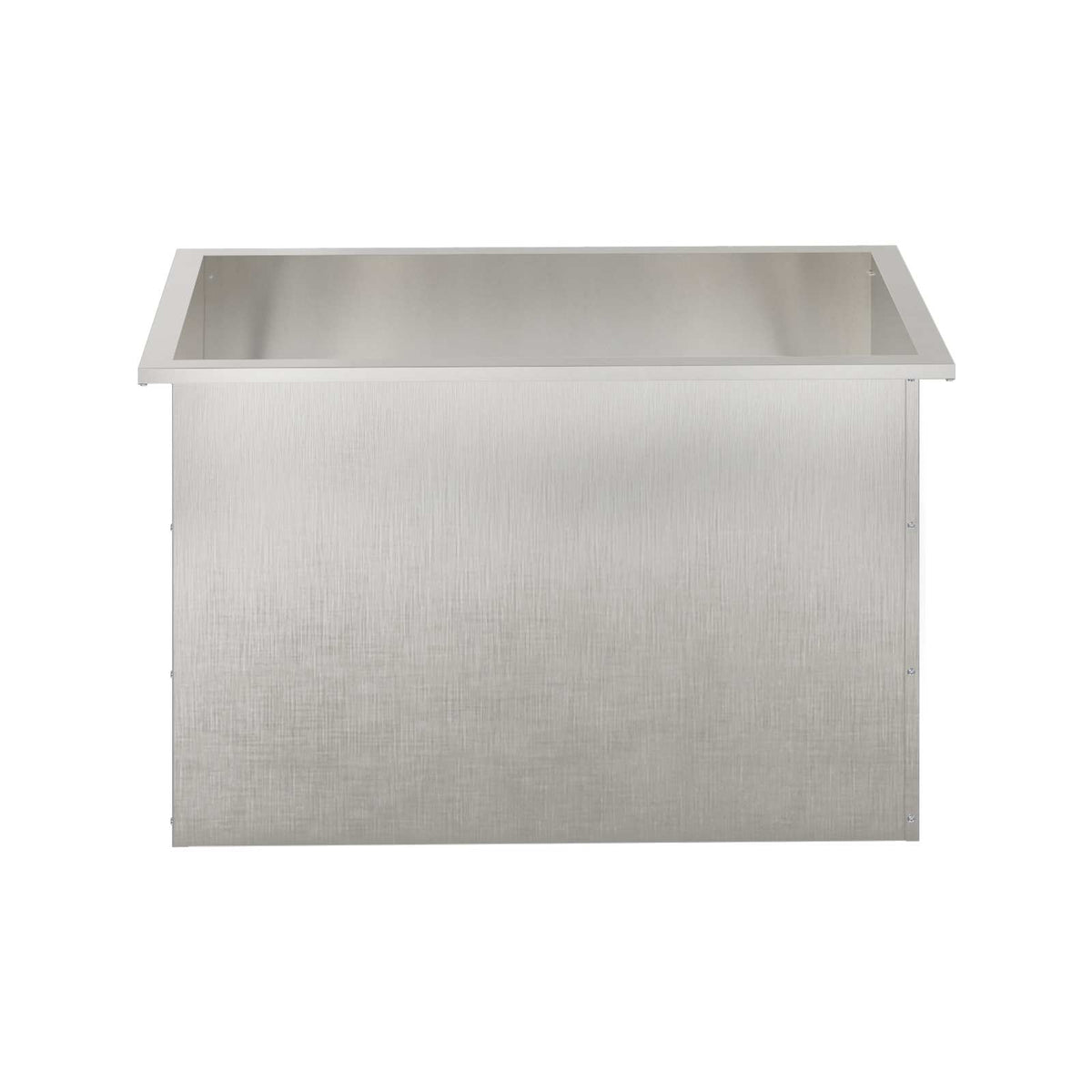 Vrtna posuda za sadnju s LED svjetlom Srebrna 50 x 80 x 48 cm