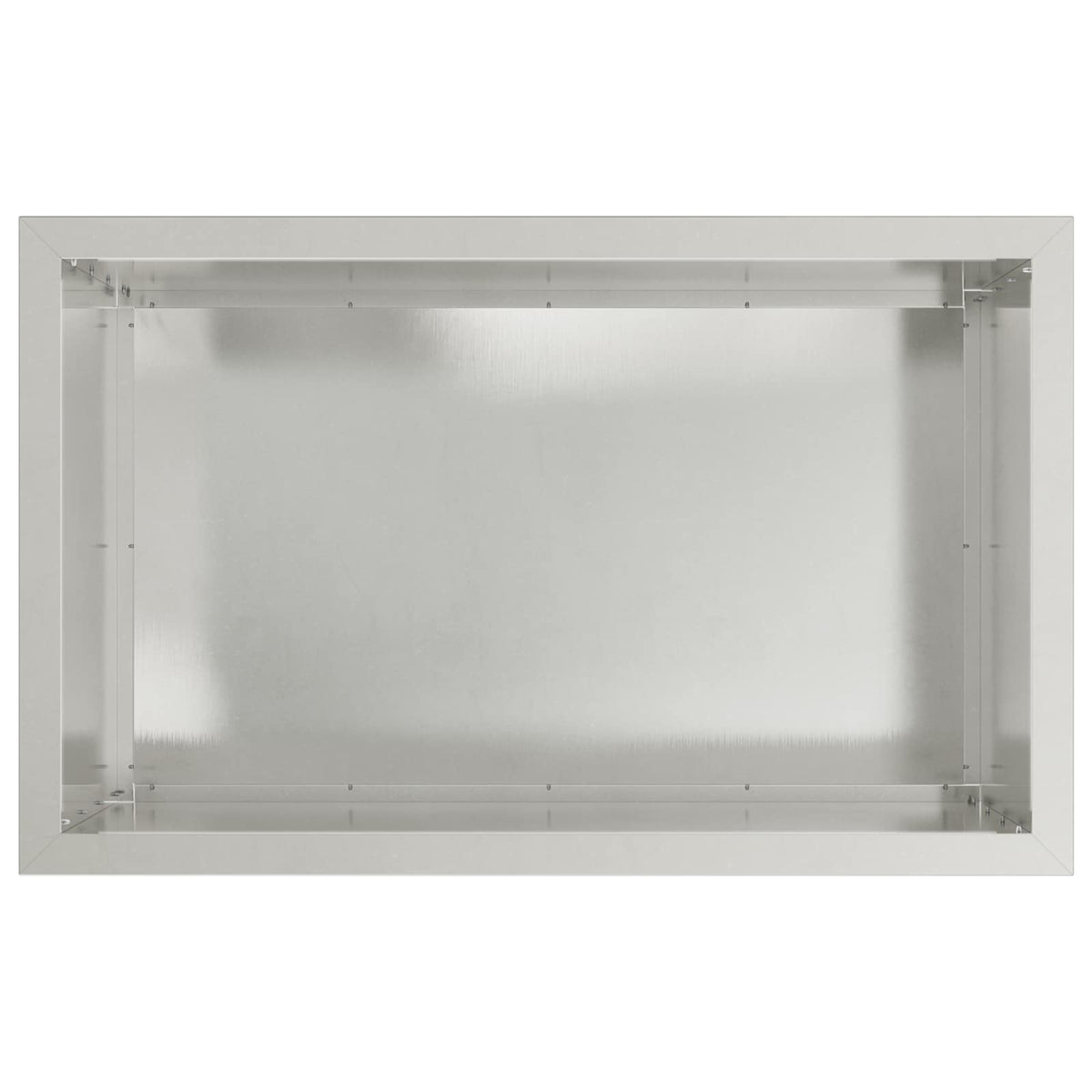 Vrtna posuda za sadnju s LED svjetlom Srebrna 50 x 80 x 48 cm
