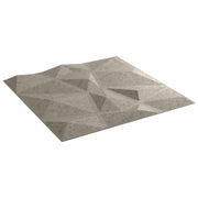 Zidne panele 24 pcs Betonska siva 50 x 50 cm XPS pjena