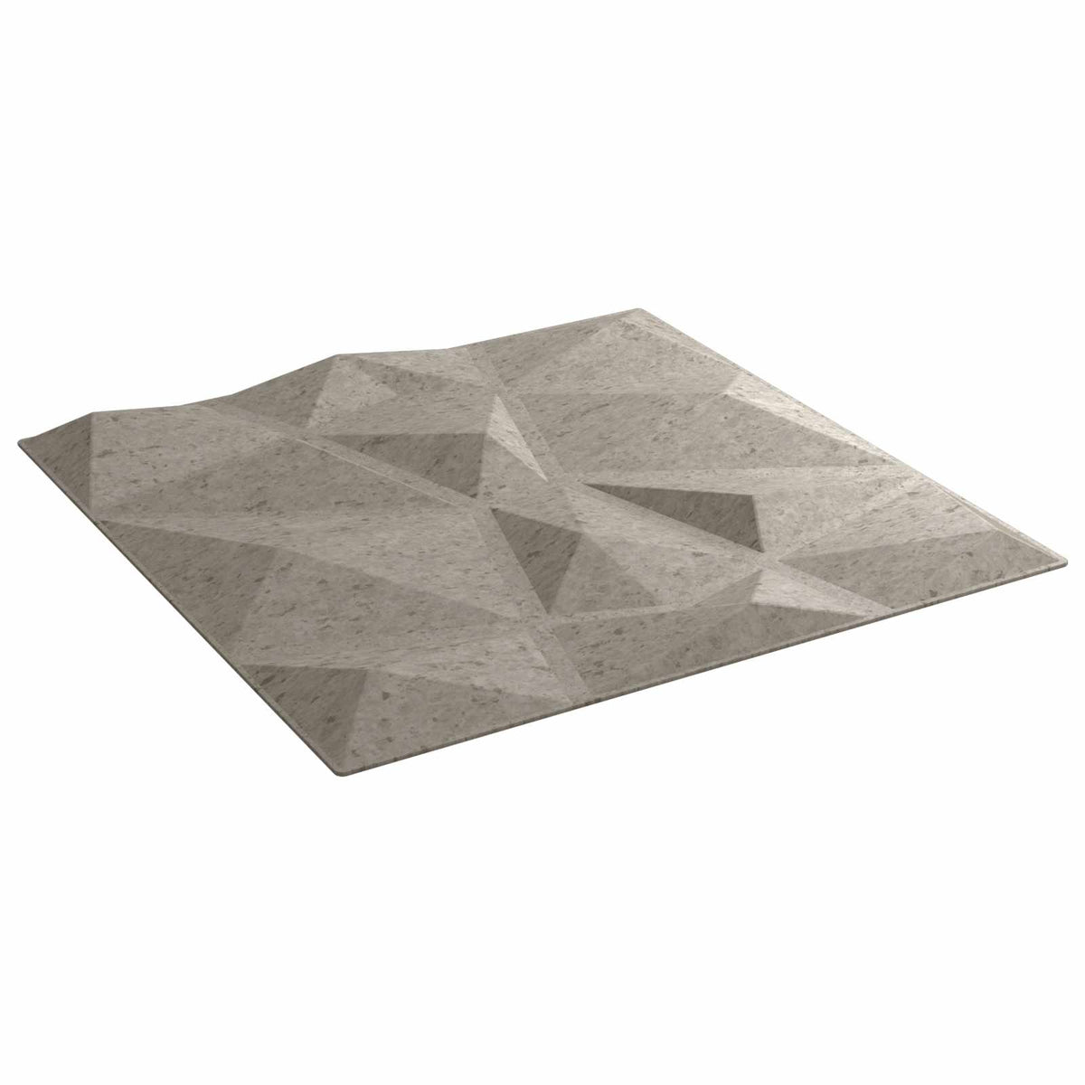 Zidne panele 24 pcs Betonska siva 50 x 50 cm XPS pjena