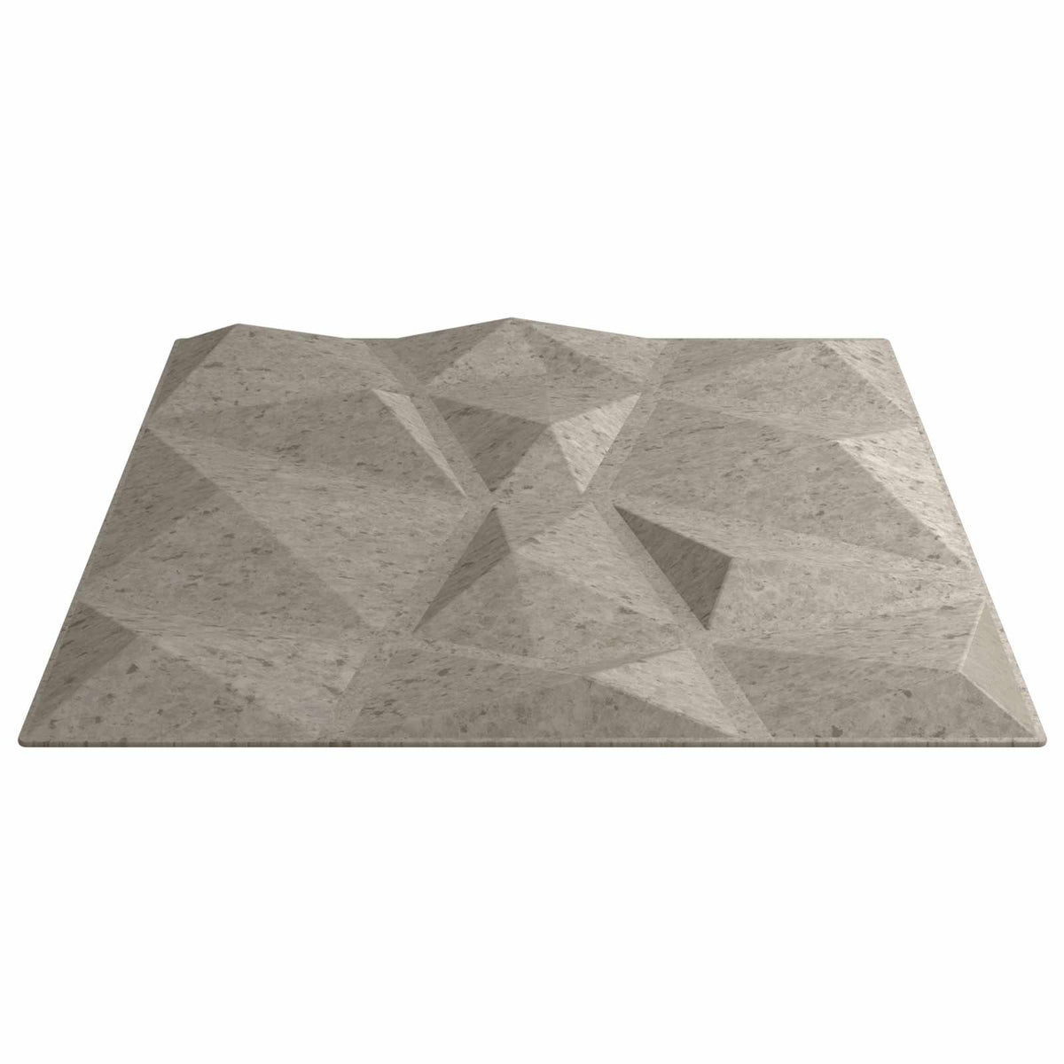 Zidne panele 24 pcs Betonska siva 50 x 50 cm XPS pjena