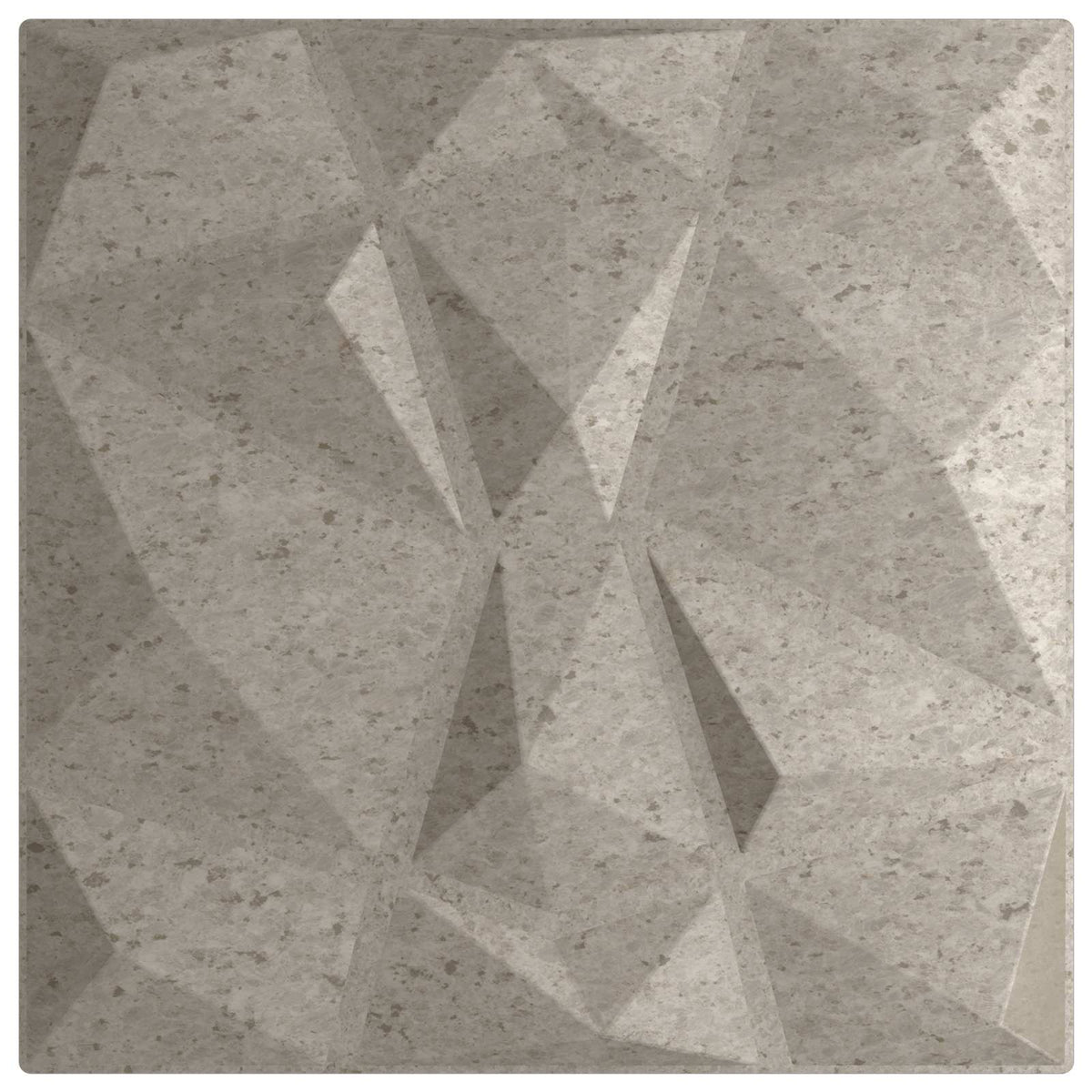 Zidne panele 24 pcs Betonska siva 50 x 50 cm XPS pjena