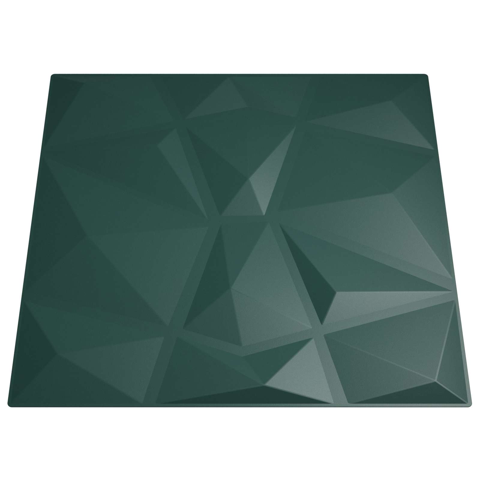 Zidne panele 48 pcs Zelena 50 x 50 cm XPS pjena