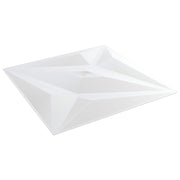 Zidne panele 24 pcs Bijela zvijezda 50 x 50 cm XPS pjena