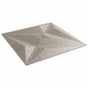 Zidne panele 24 pcs Zvijezda beton 50 x 50 cm XPS pjena