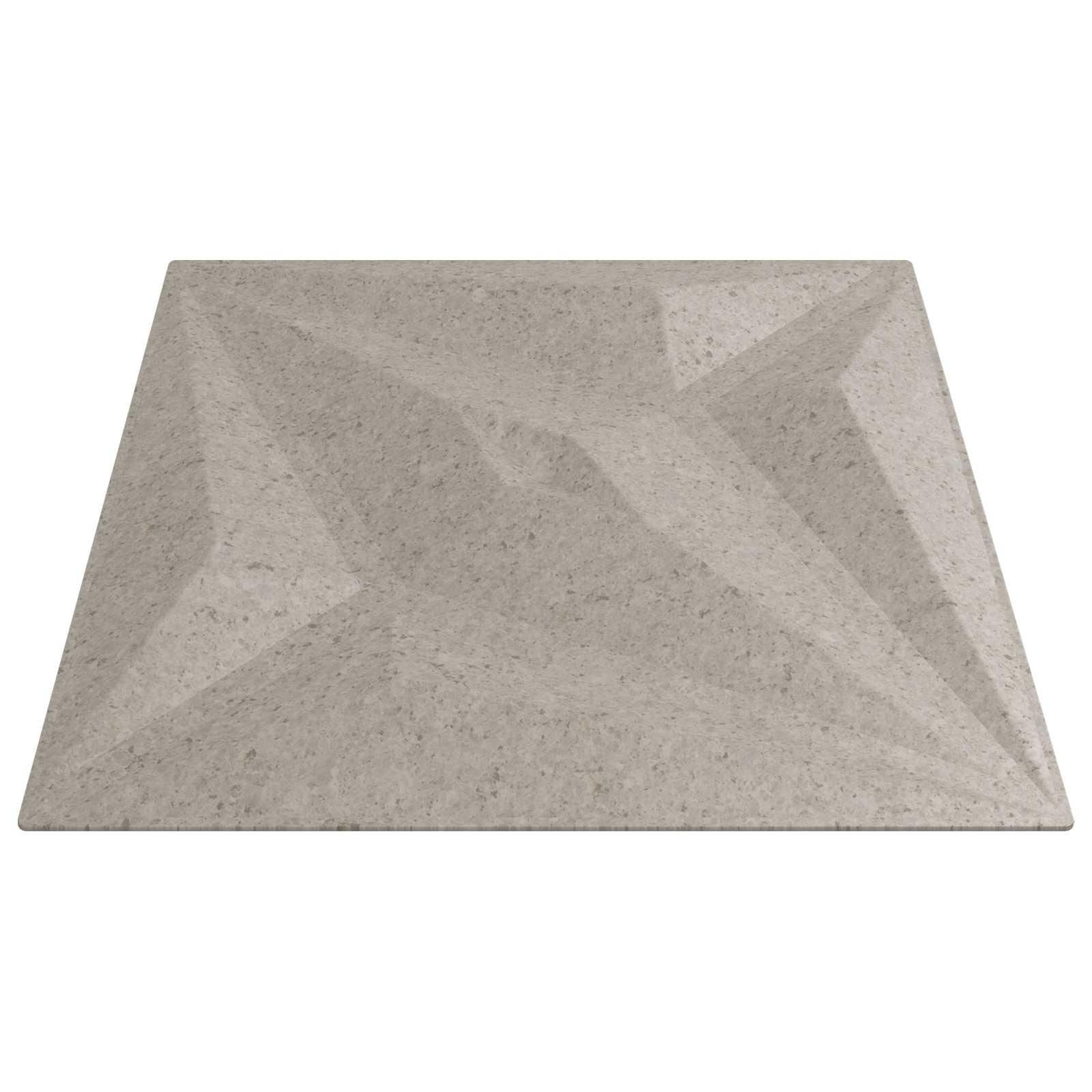Zidne panele 24 pcs Zvijezda beton 50 x 50 cm XPS pjena
