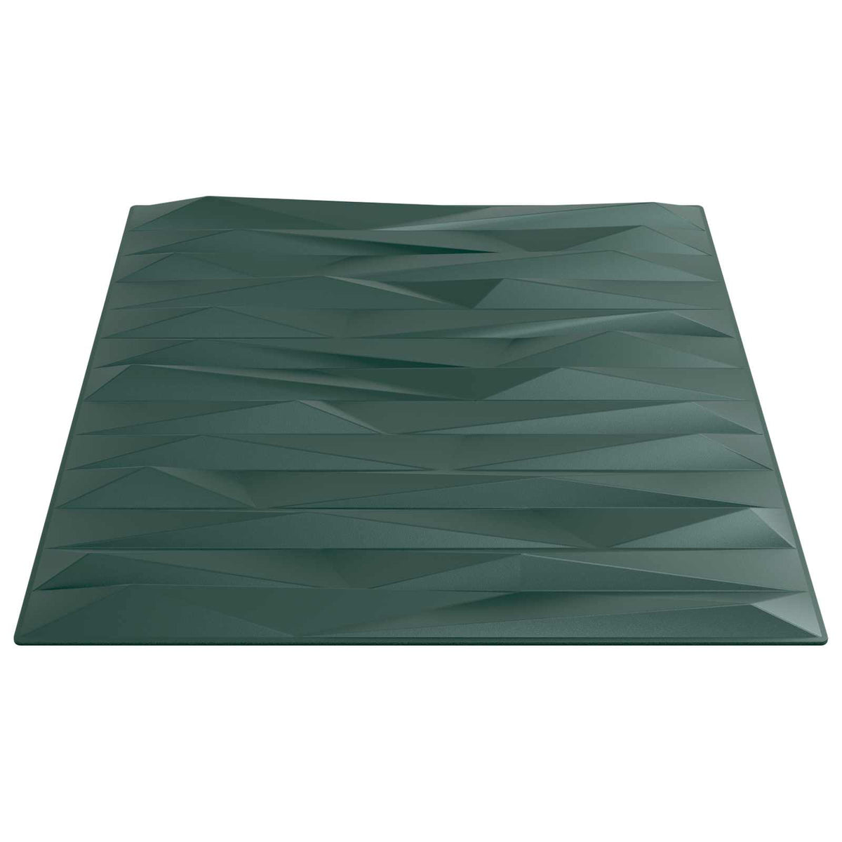 Zidne panele 12 pcs Kamen zelena 50 x 50 cm XPS pjena