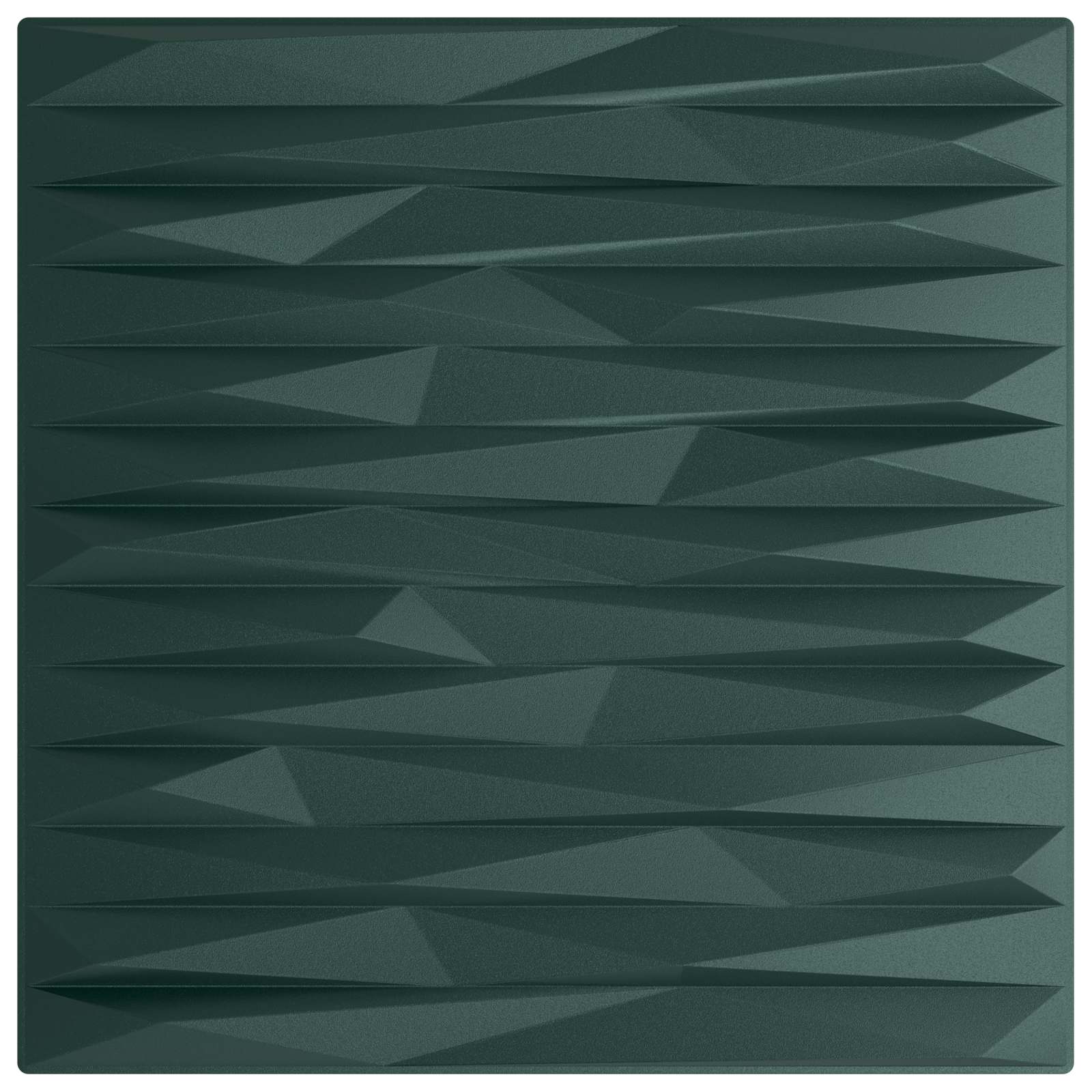 Zidne panele 48 pcs Kamen zelena 50 x 50 cm XPS pjena
