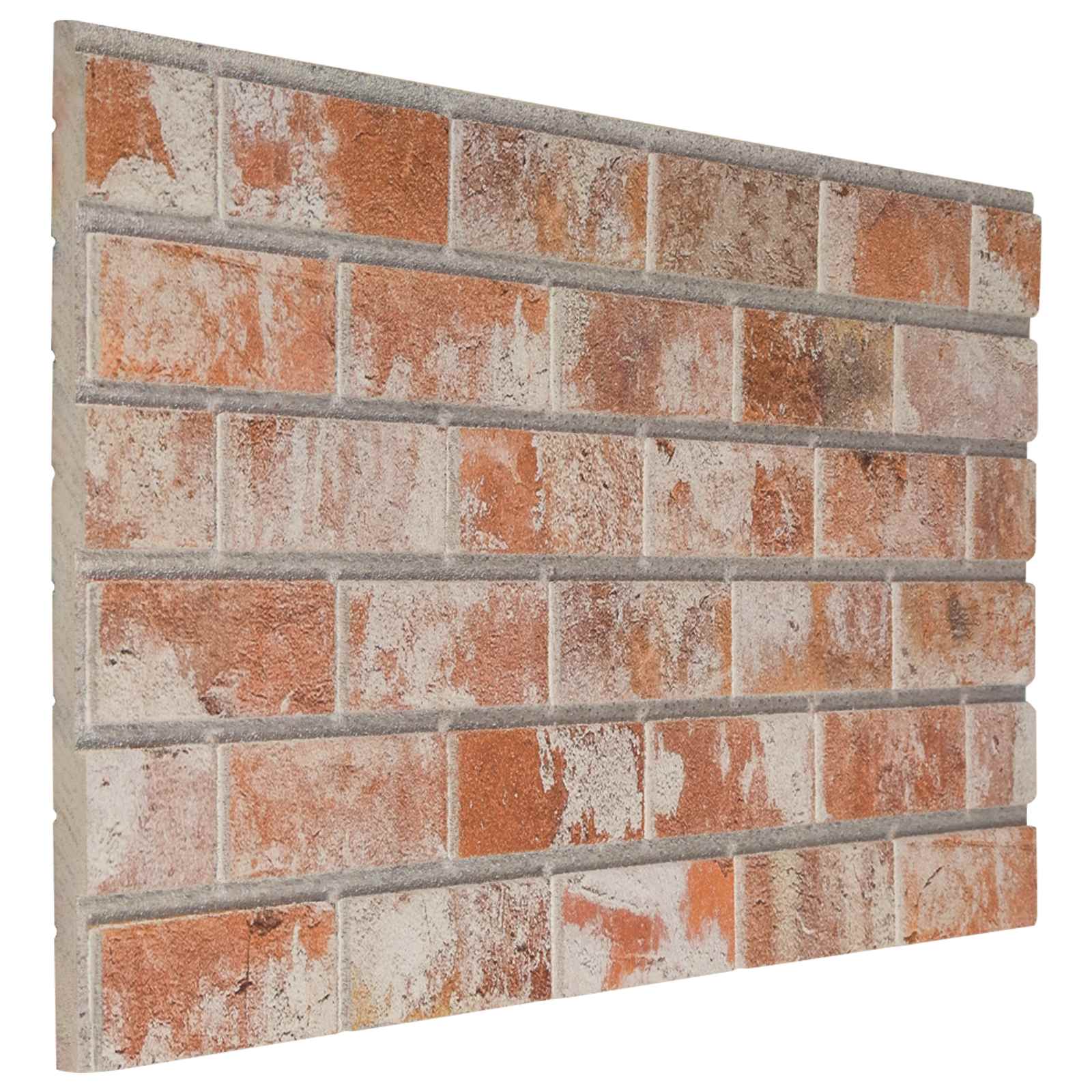 Zidne panele 10 pcs Narančasta 100 x 50 cm EPS pjena