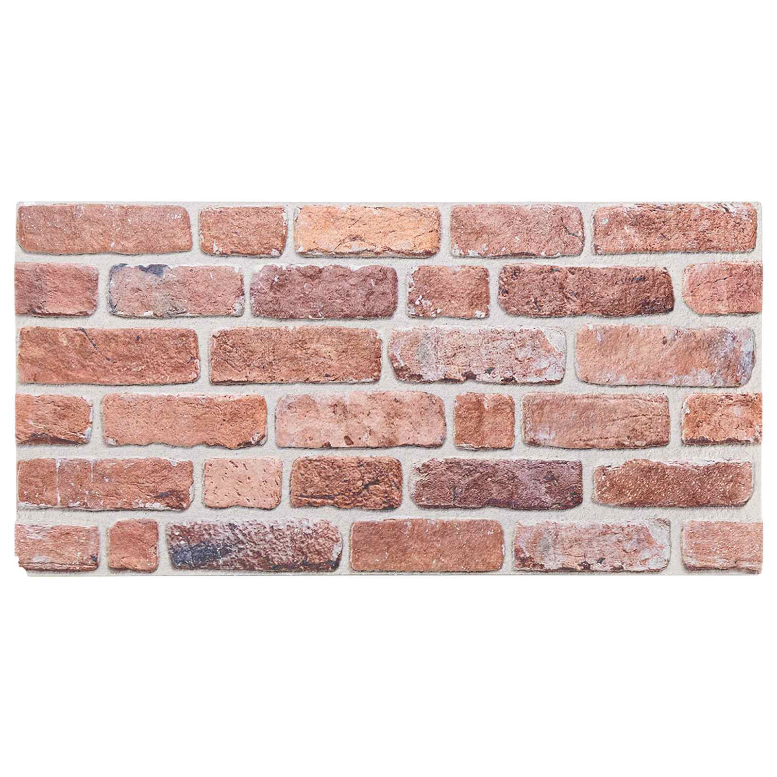 Zidne panele 10 pcs Crvena 100 x 50 cm EPS pjena