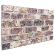 Zidne panele 10 pcs Tamno smeđa 100 x 50 cm EPS pjena