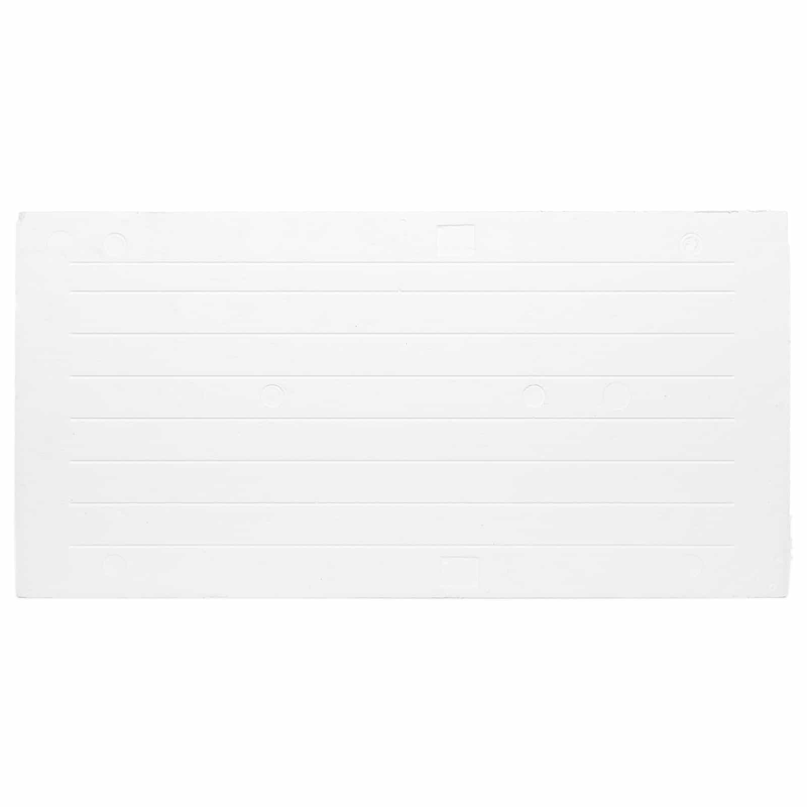 Zidne panele 10 pcs Tamno smeđa 100 x 50 cm EPS pjena