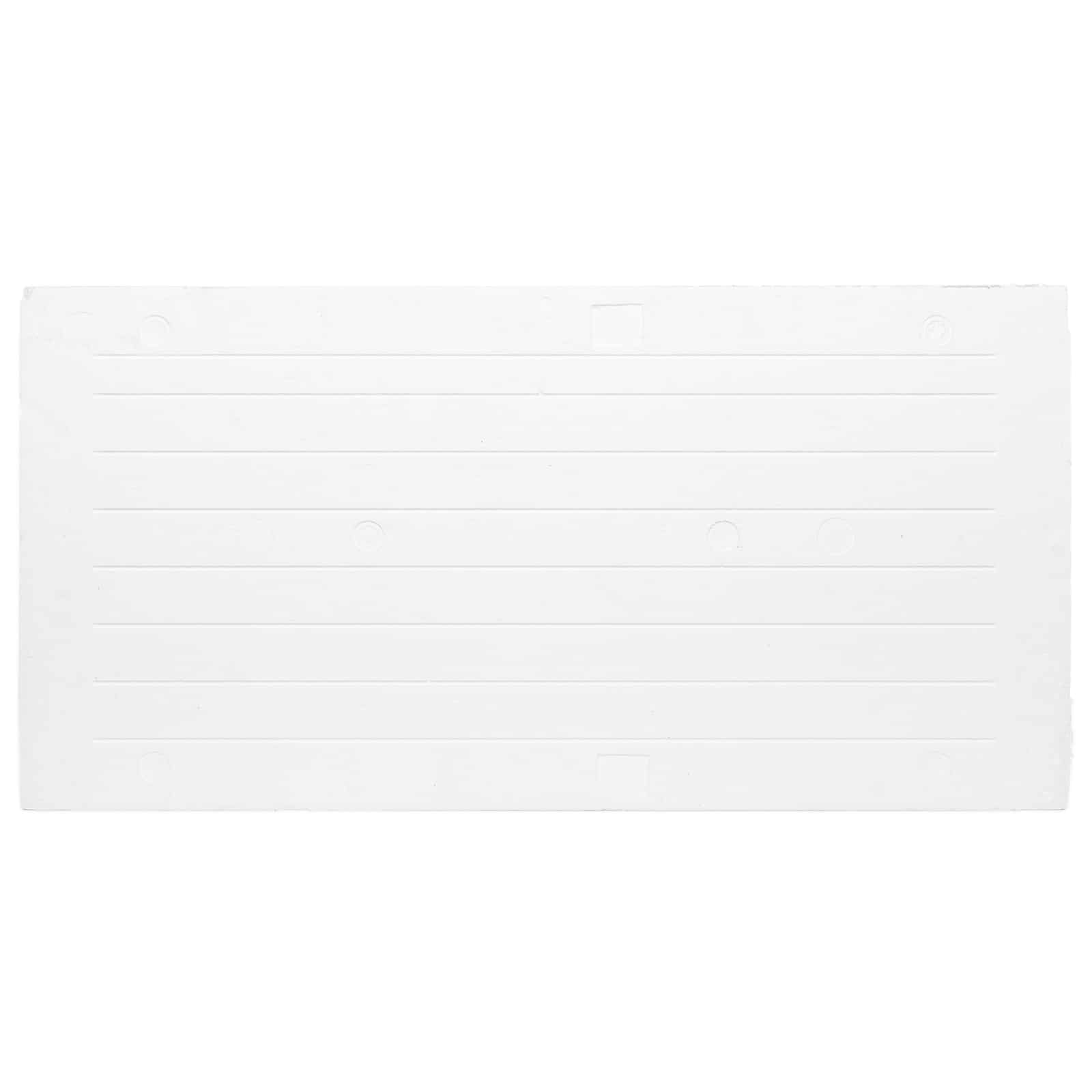Zidne panele 10 pcs Svijetlo siva i bijela. 100 x 50 cm