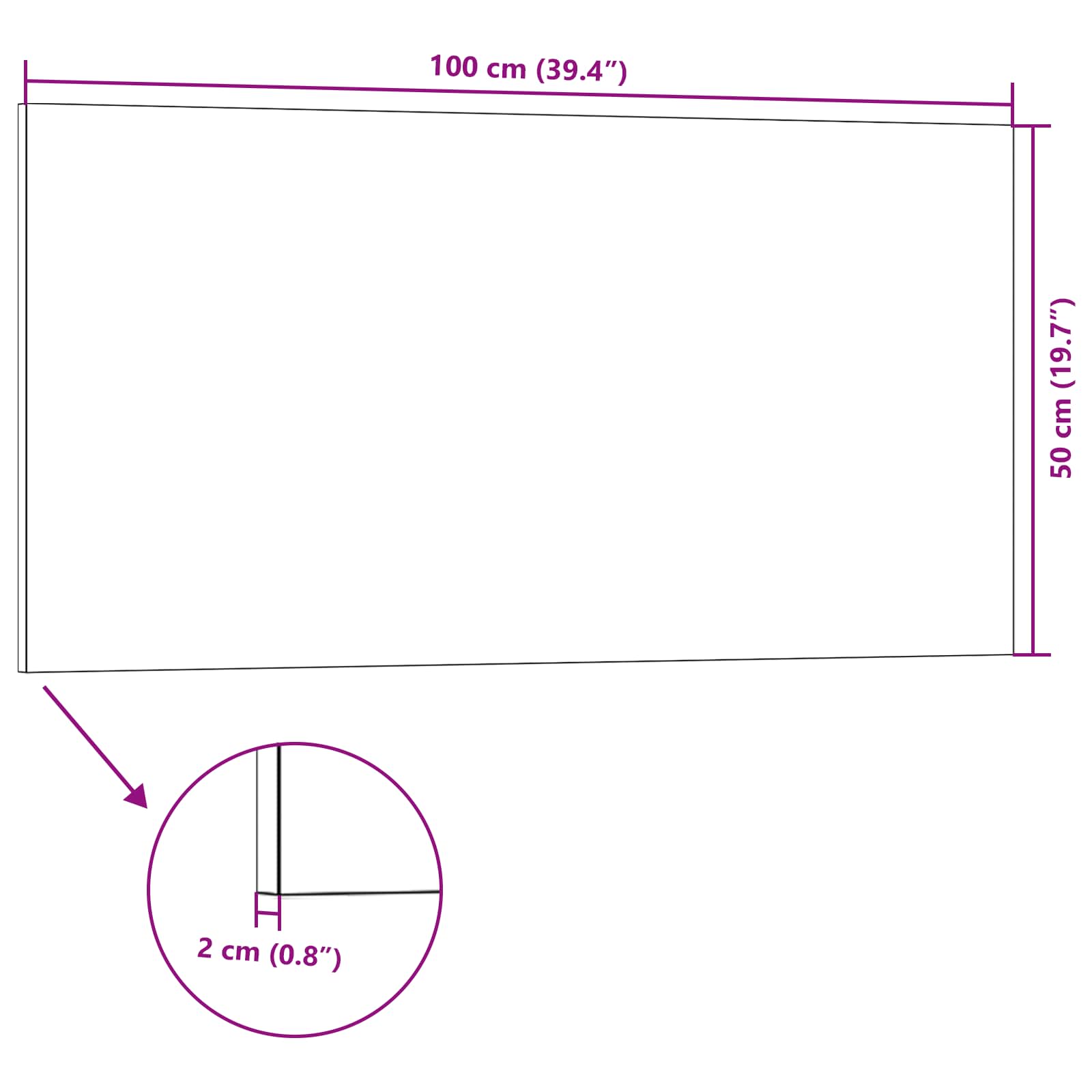 Zidne panele 10 pcs Svijetlo smeđa i bijela 100 x 50 cm