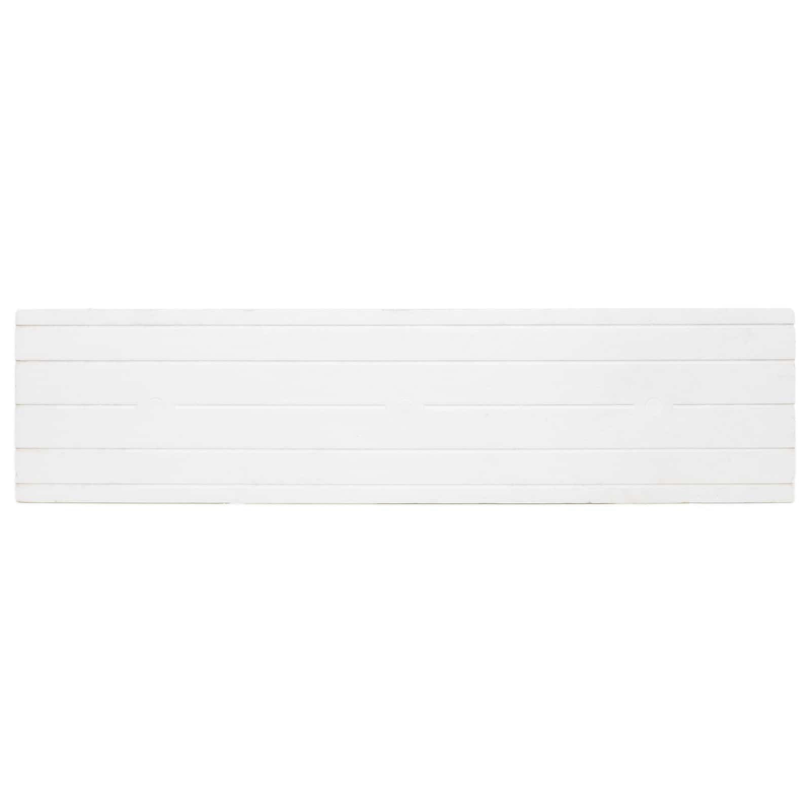 Zidne panele 10 pcs Svijetlo siva 100 x 25 cm EPS pjena