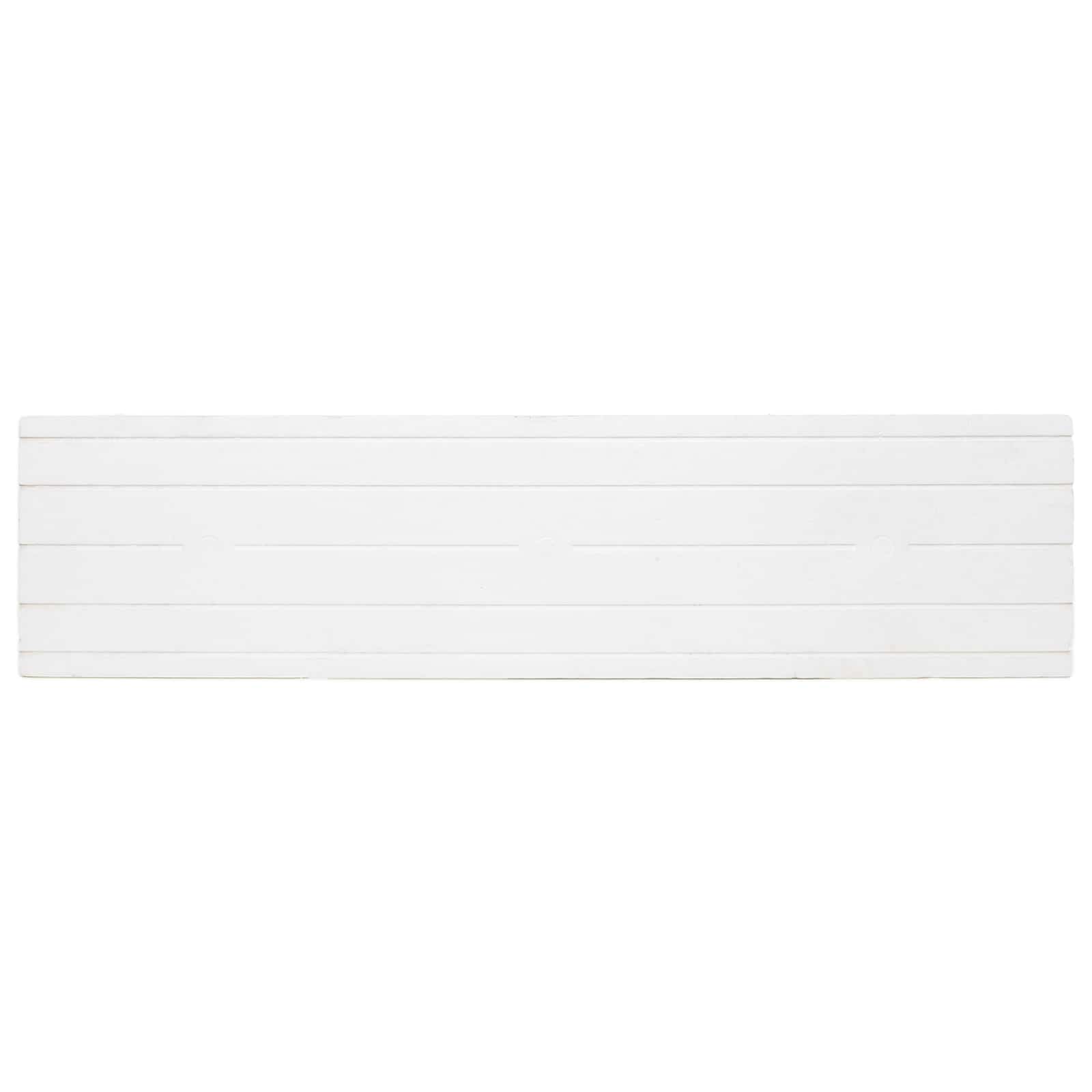 Zidne panele 10 pcs Bijela i crvena 100 x 25 cm EPS pjena