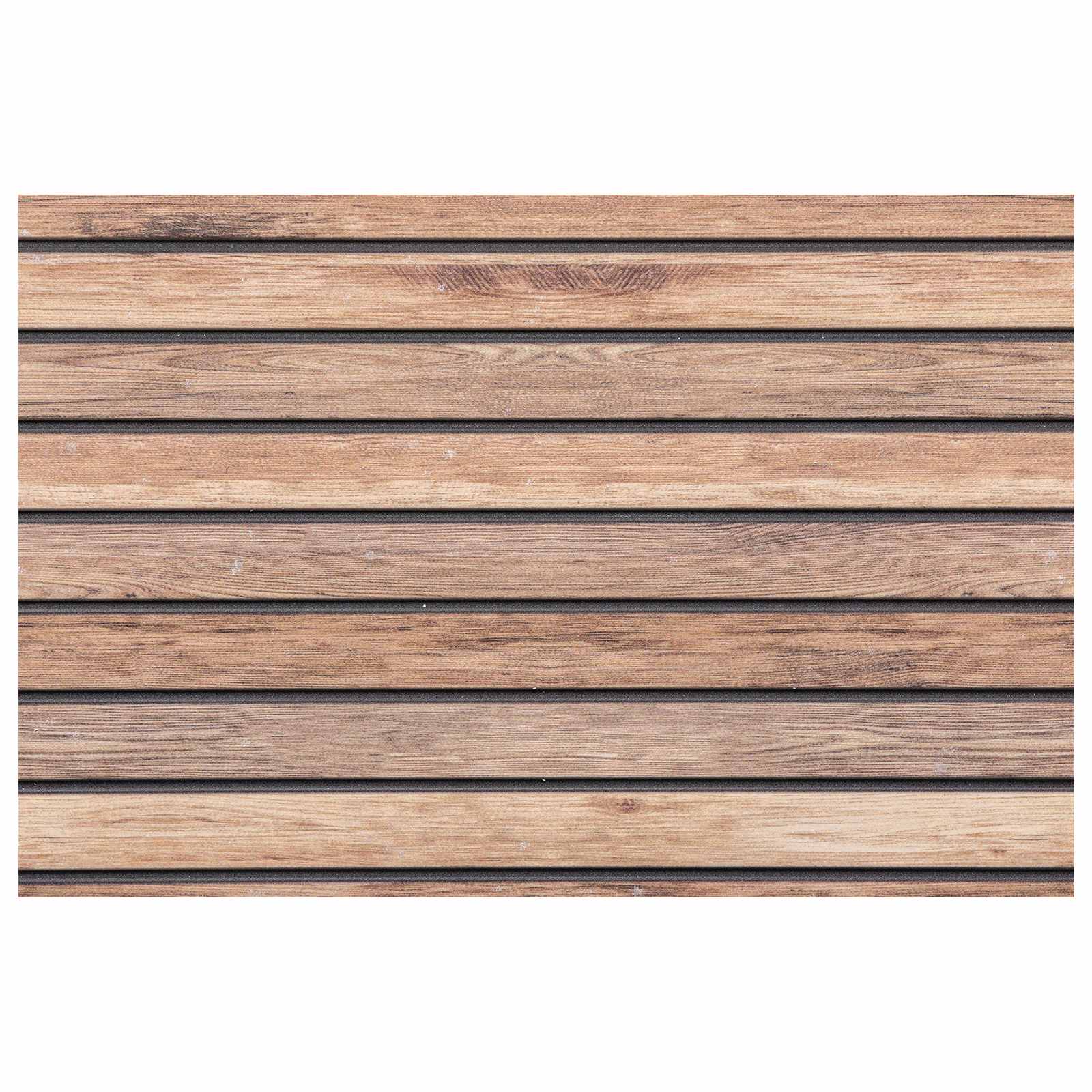 Zidne panele 10 pcs Svijetlosmeđa 100 x 50 cm EPS pjena