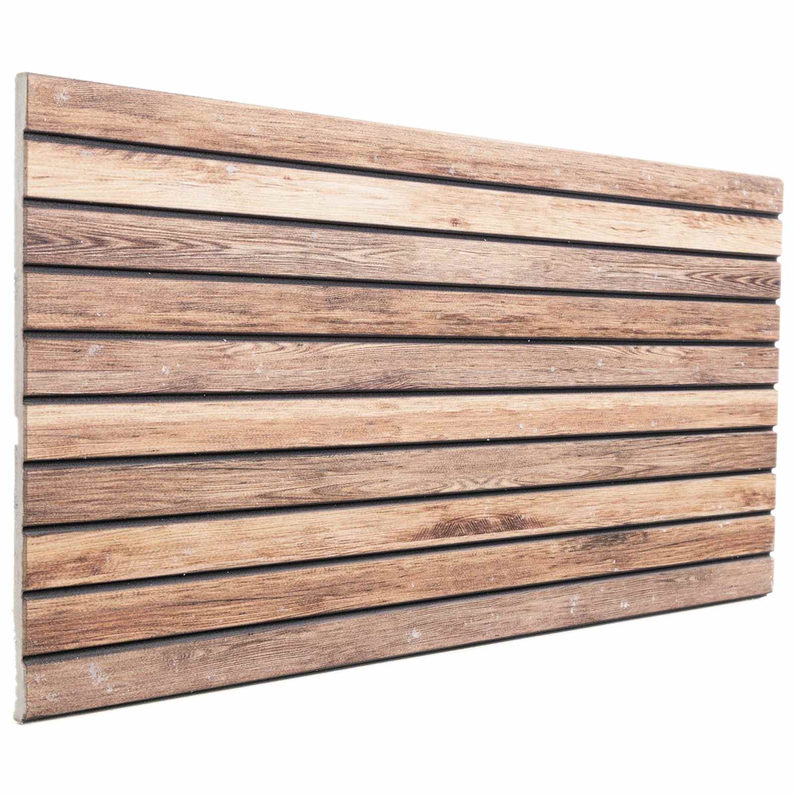 Zidne panele 10 pcs Svijetlosmeđa 100 x 50 cm EPS pjena