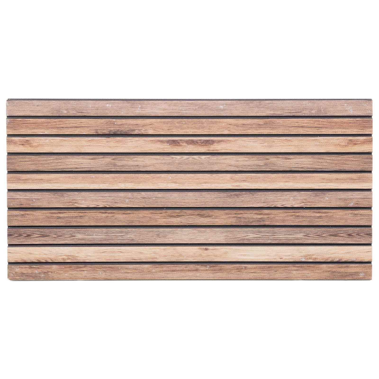 Zidne panele 10 pcs Svijetlosmeđa 100 x 50 cm EPS pjena