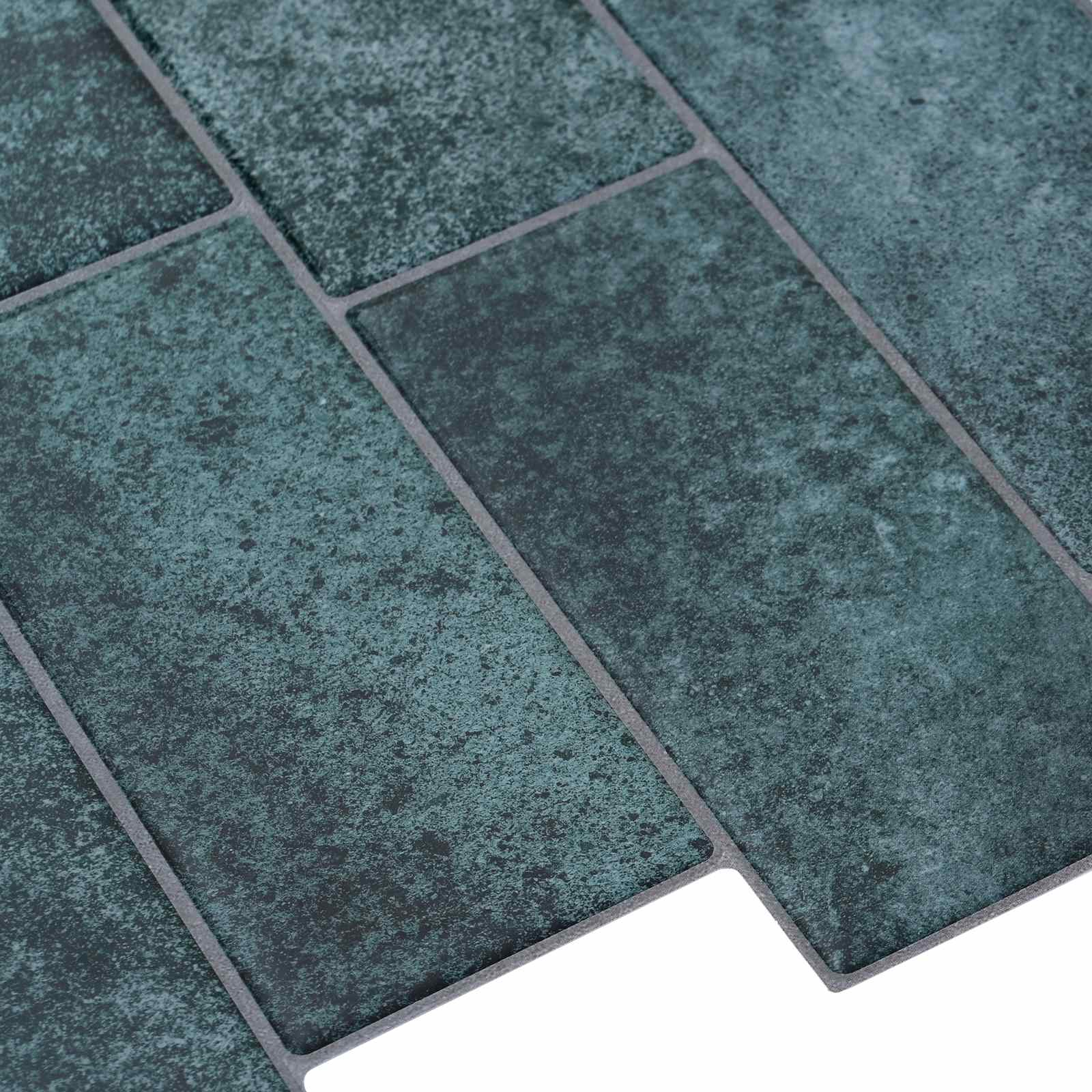 Subway pločica 10 pcs Plava Zelena 29 x 21 cm Poliuretan i PET