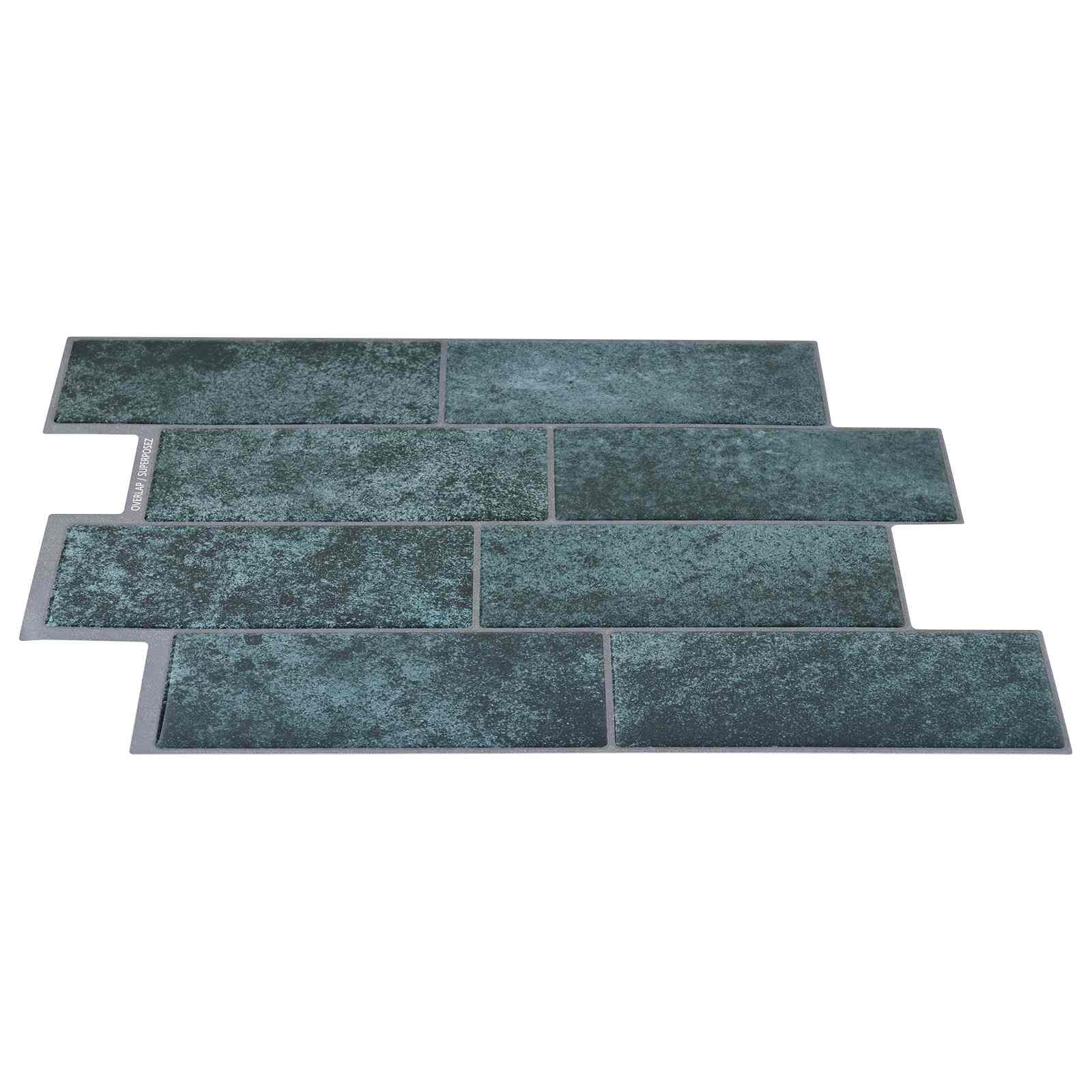Subway pločica 50 pcs Plava Zelena 29 x 21 cm Poliuretan i PET