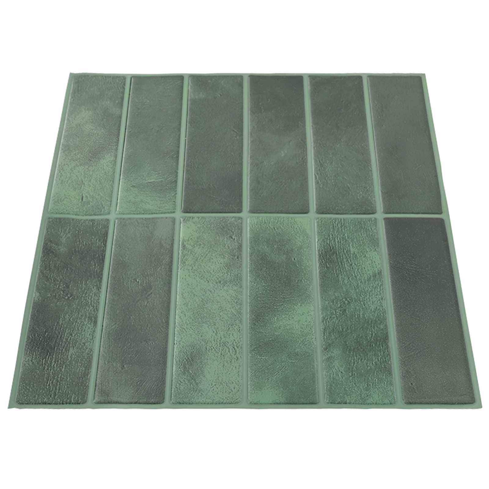 Pravougaona keramika 20 pcs Tamnozelena 29 x 23 x 0,08 cm