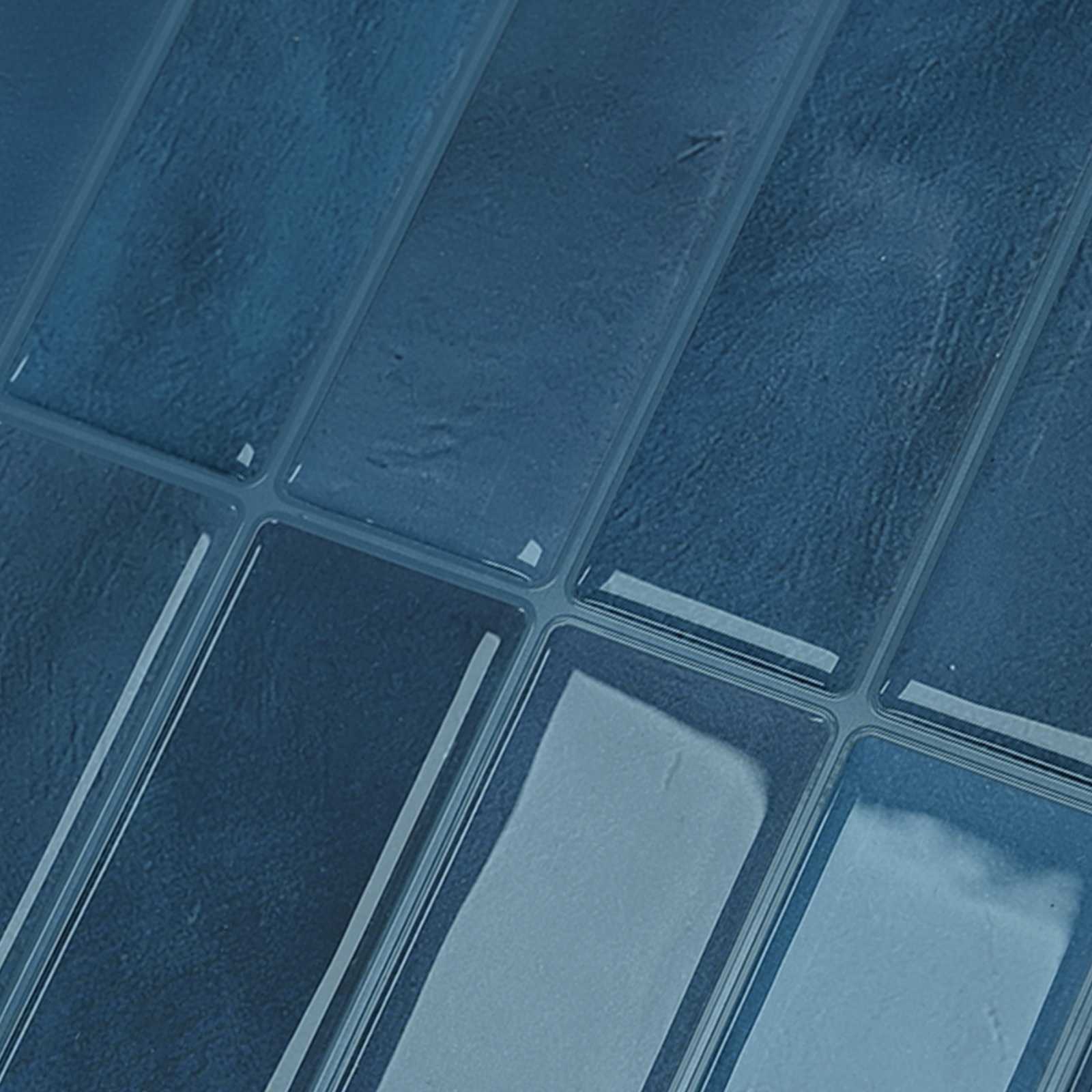 Pravougaona keramika 10 pcs Plava 29 x 23 x 0,08 cm