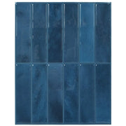 Pravougaona keramika 20 pcs Plava 29 x 23 x 0,08 cm