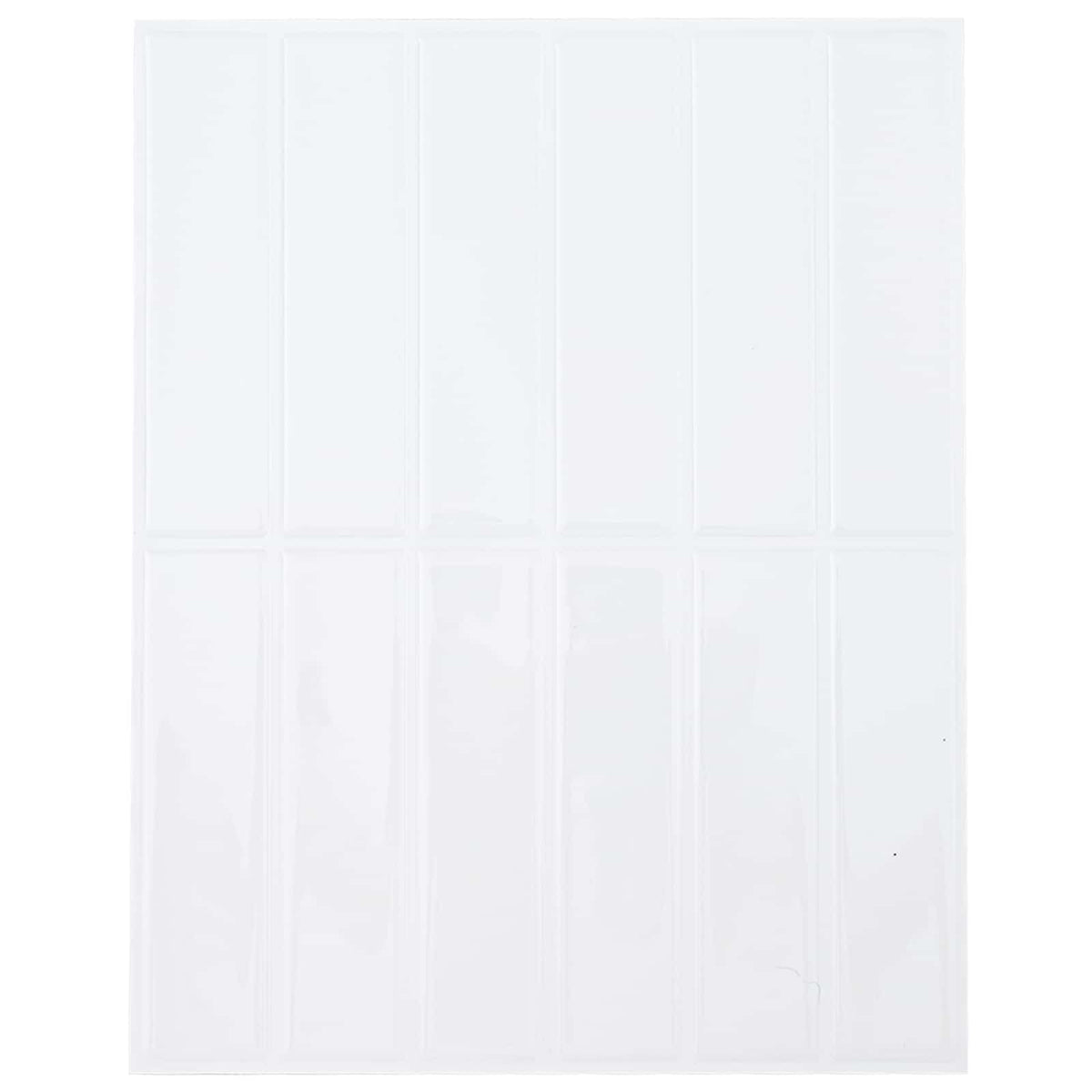 Pravougaona keramika 20 pcs Bijela 29 x 23 x 0,08 cm
