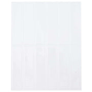 Pravougaona keramika 50 pcs Bijela 29 x 23 x 0,08 cm