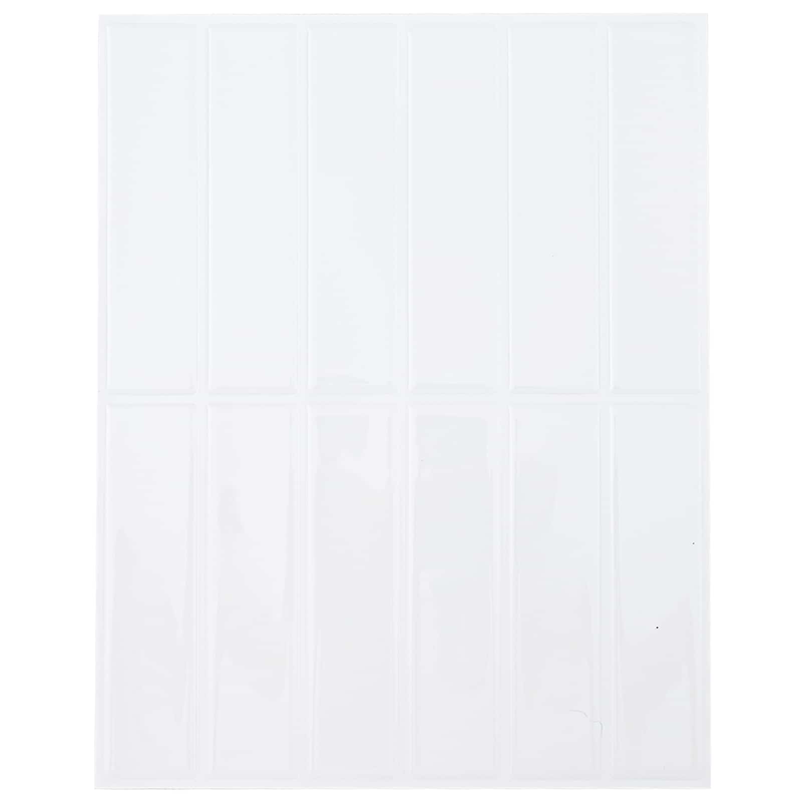 Pravougaona keramika 50 pcs Bijela 29 x 23 x 0,08 cm