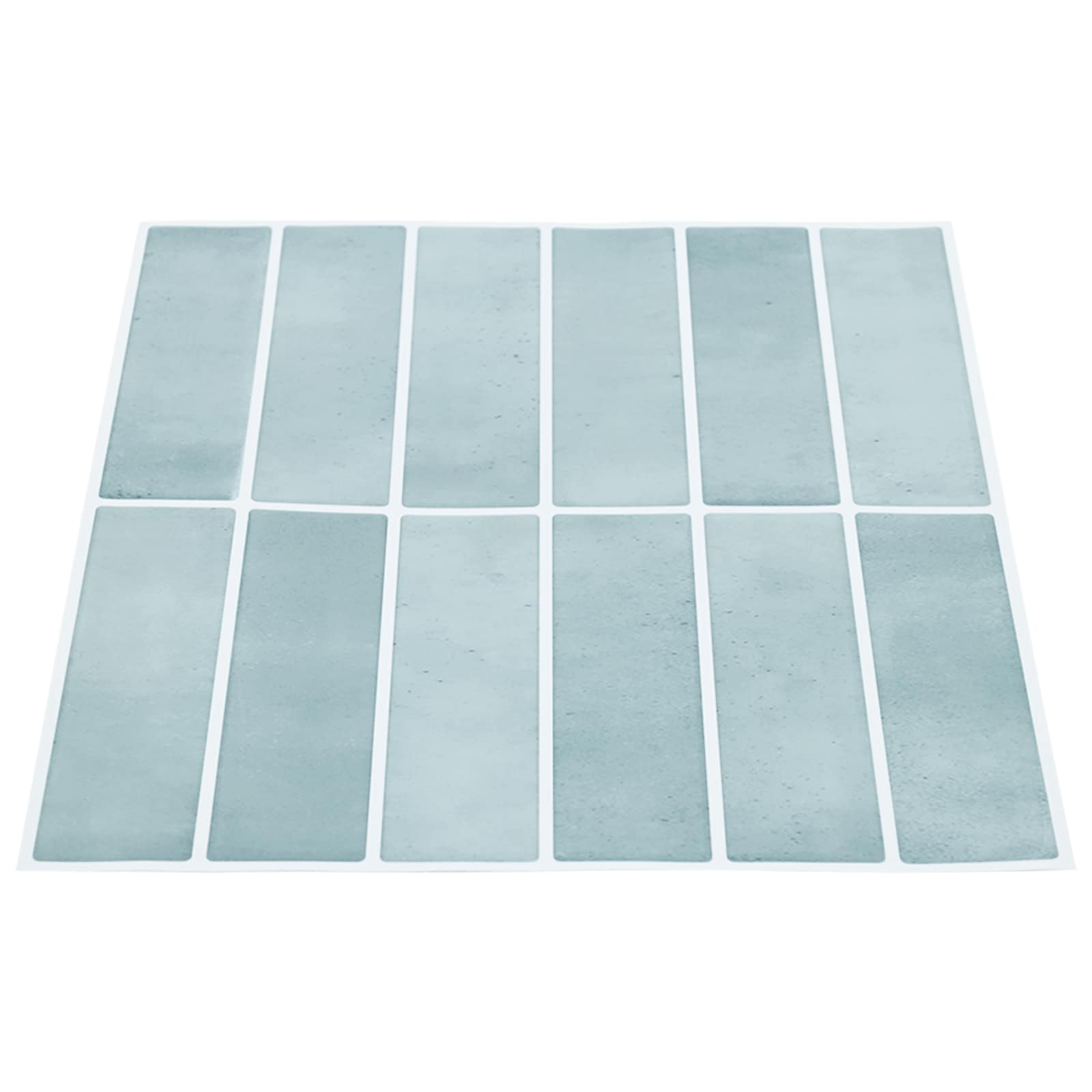 Pravougaona keramika 50 pcs Siva zelena 29 x 23 x 0,08 cm