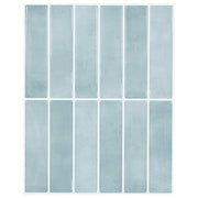 Pravougaona keramika 50 pcs Siva zelena 29 x 23 x 0,08 cm
